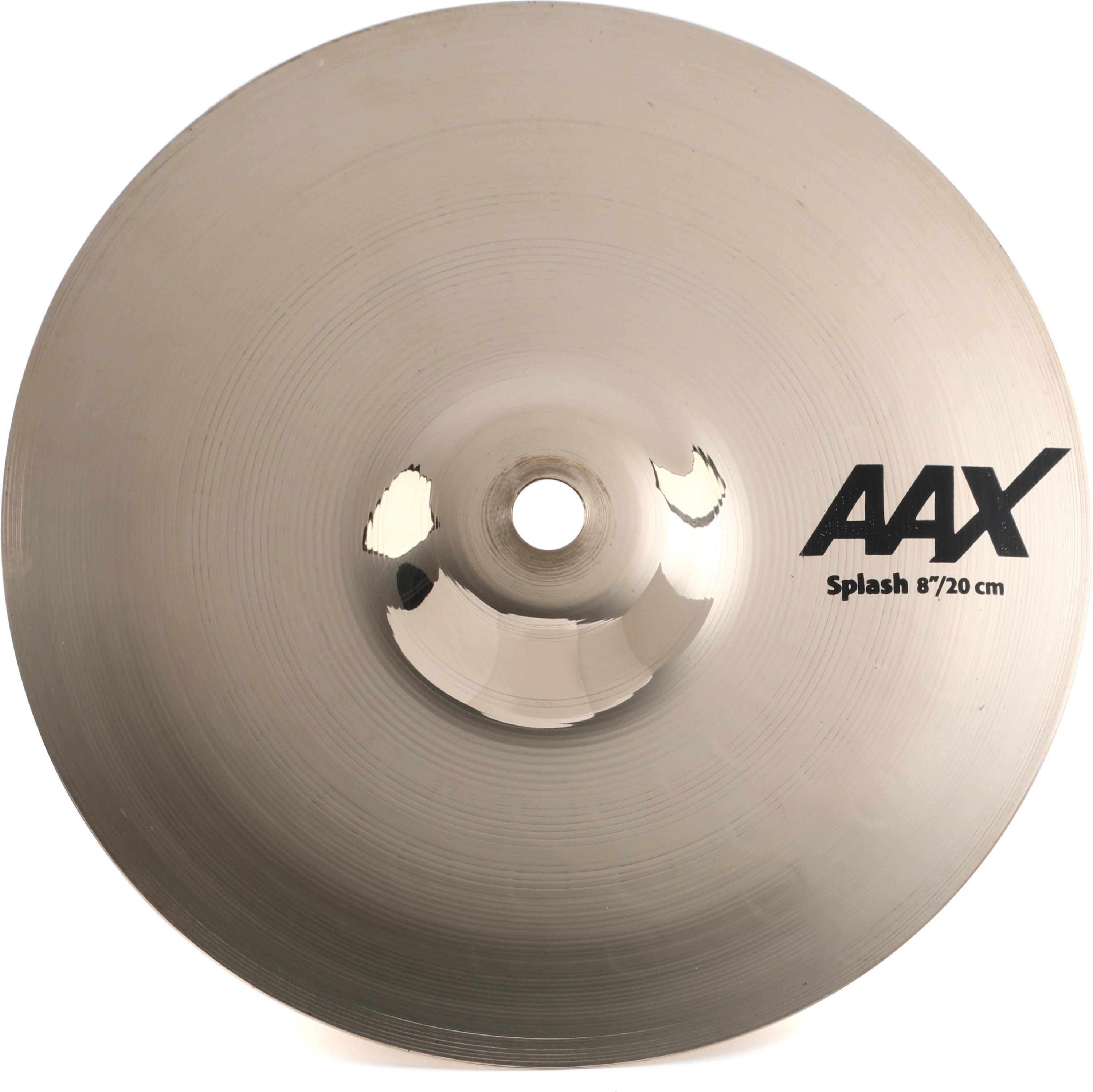 Sabian 8 inch AAX Splash Cymbal - Brilliant Finish