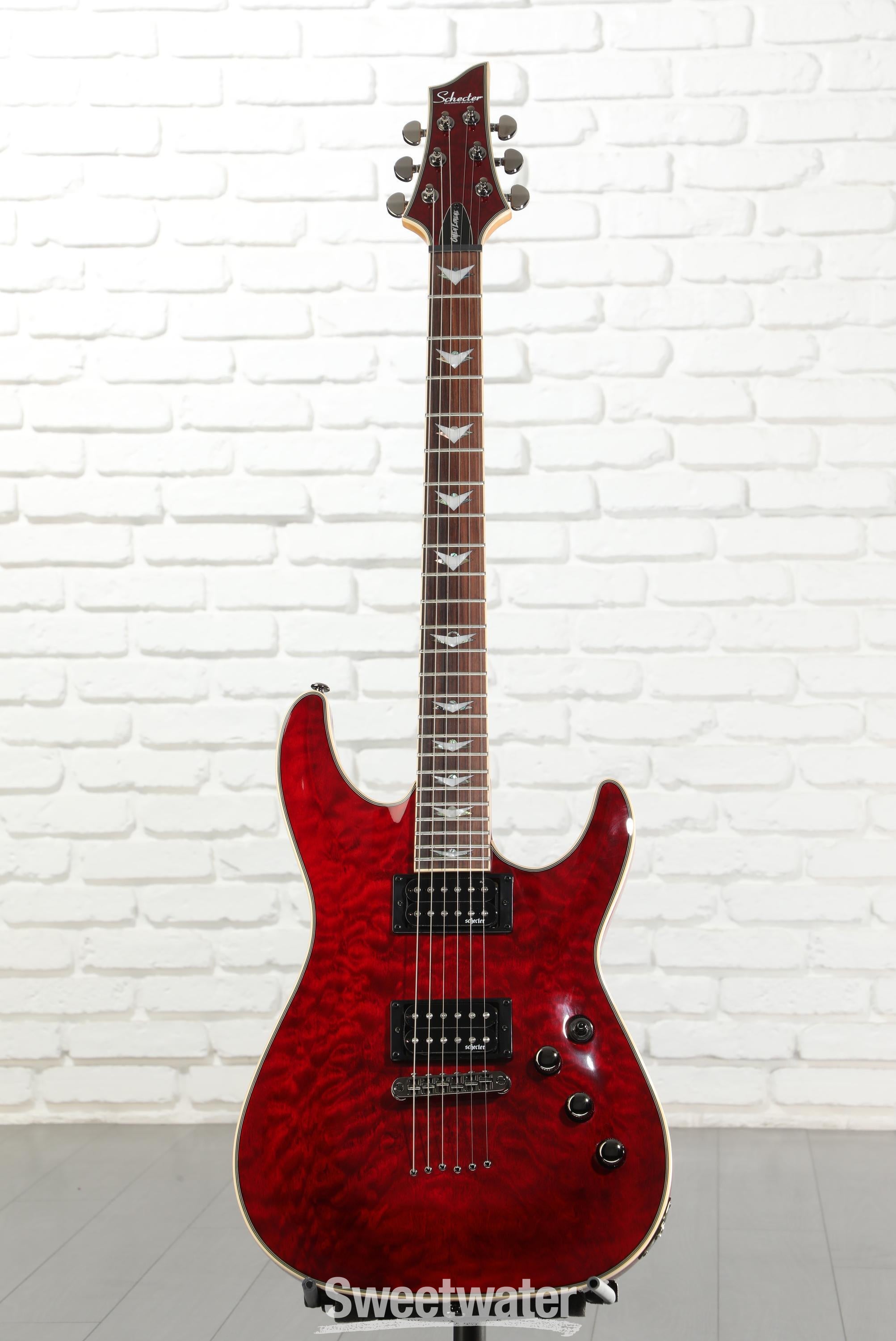 Schecter Omen Extreme-6 Electric Guitar - Black Cherry | Sweetwater