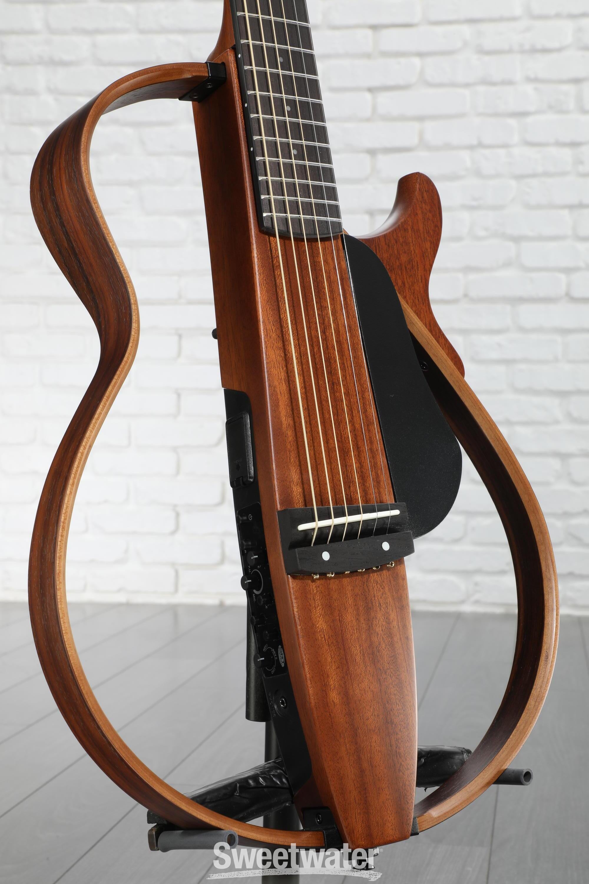 【美品】YAMAHA SLG200S NT Natural Yamaha SLG200S Silent Guitar - Natural | Sweetwater