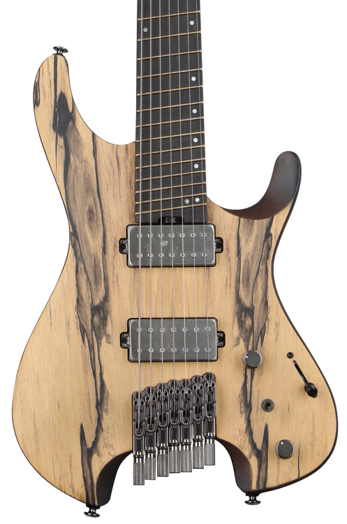 いな Ibanez QX527 7-string Electric Guitar - Pale Moon Ebony