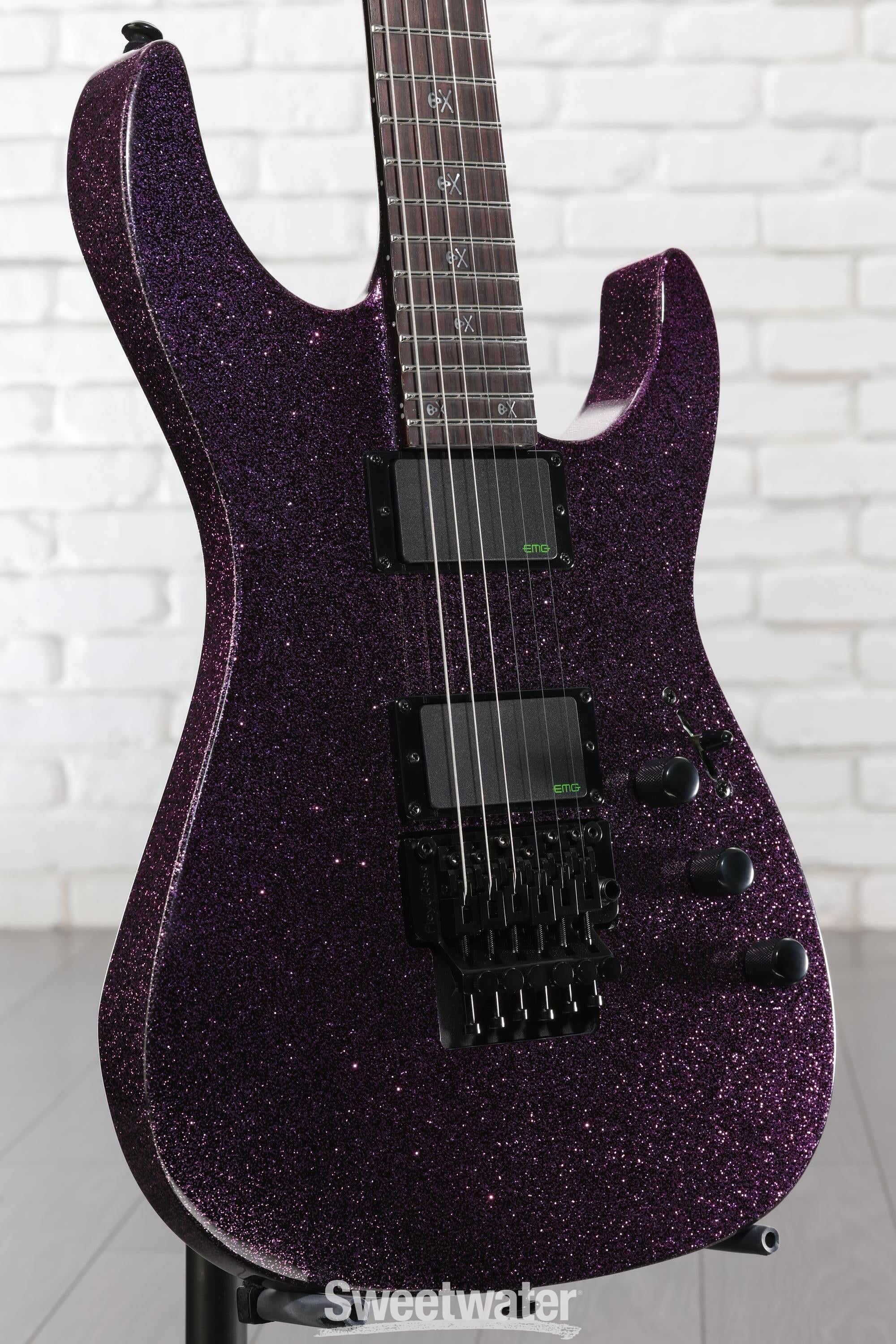 ESP LTD Kirk Hammett Signature KH-602 - Purple Sparkle | Sweetwater