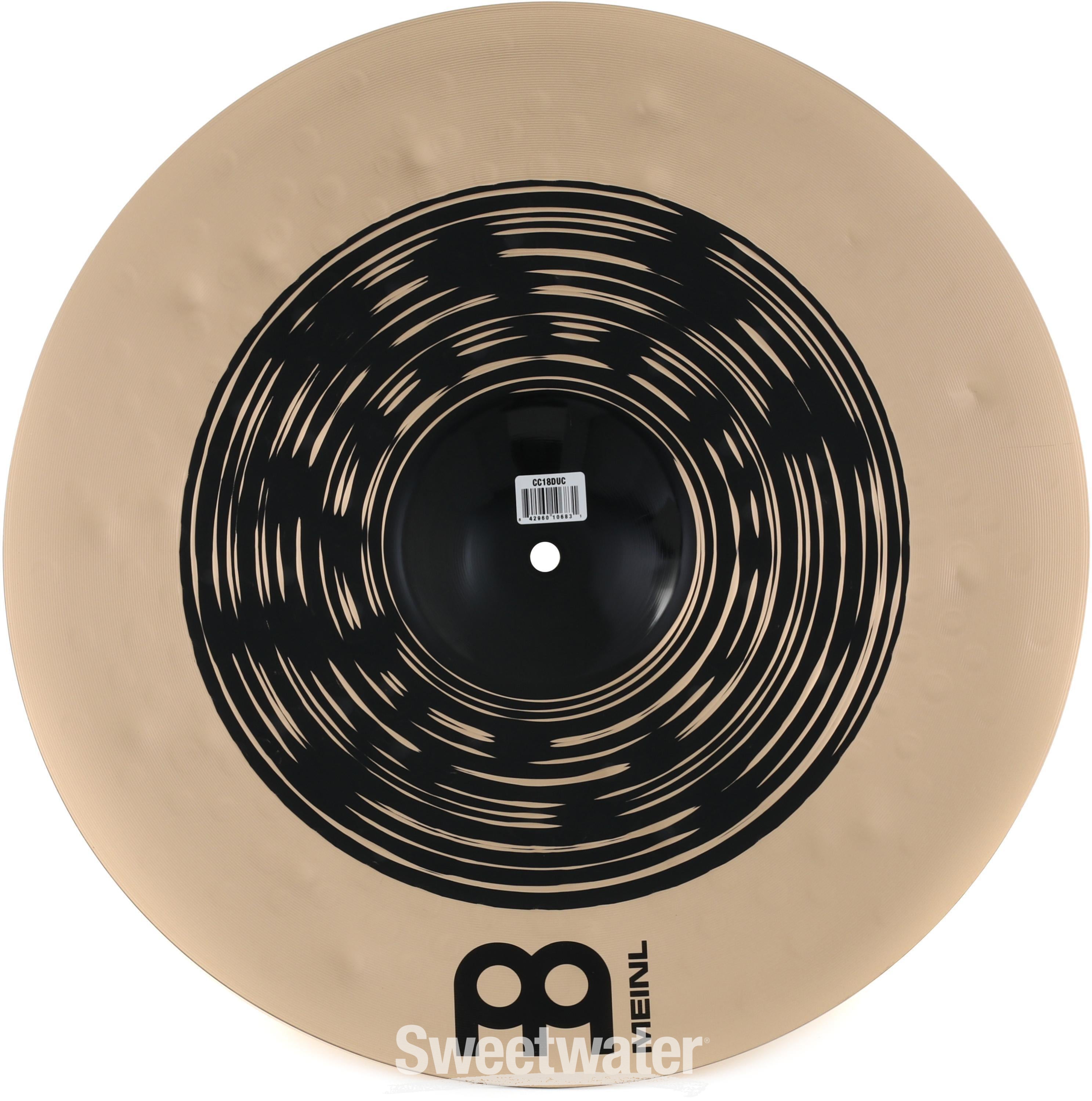 Meinl Cymbals 18-inch Classics Custom Dual Crash