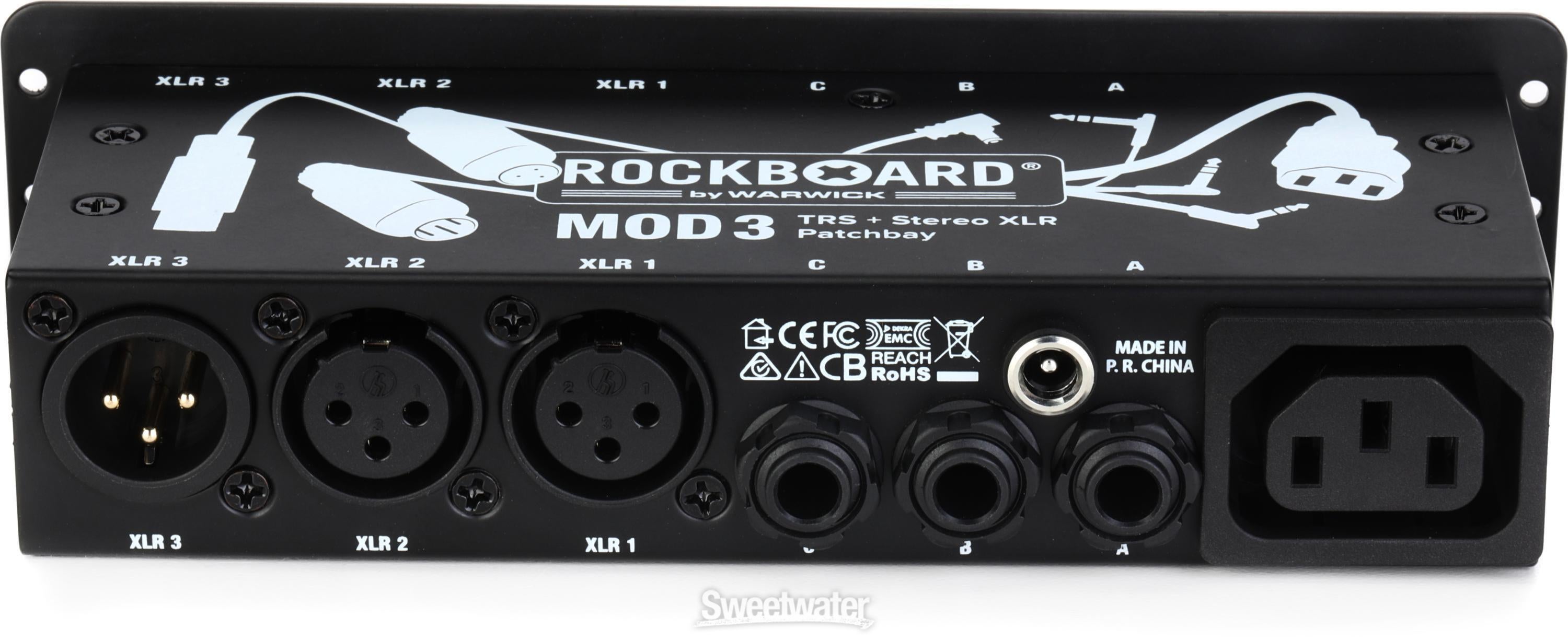 ギター Warwick Rockboard Mod3 V2 RockBoard DUO 2.0 Pedalboard with Gig Bag | Open Chord Music