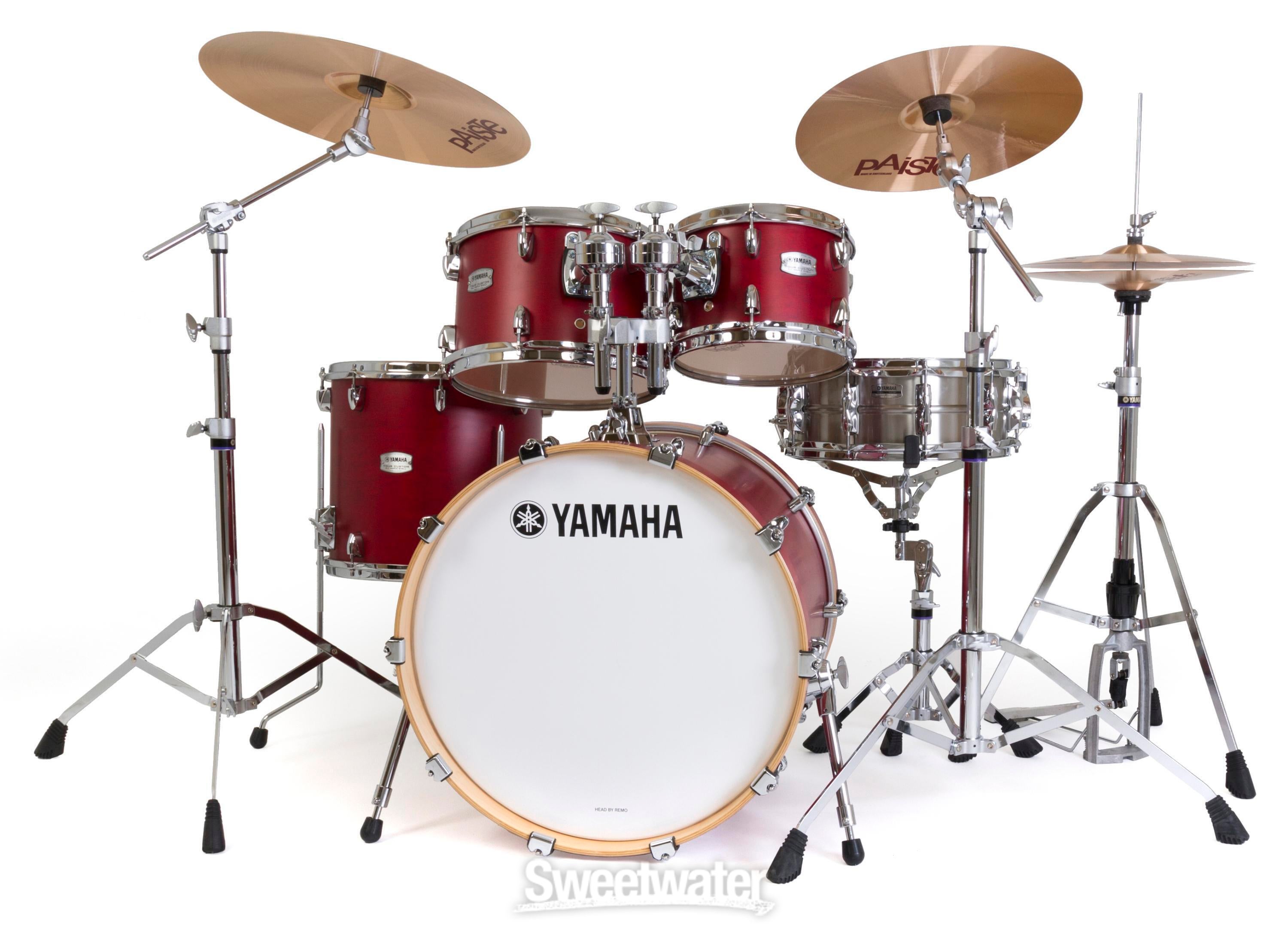 Yamaha TMP0F4 Tour Custom 4-piece Shell Pack - Candy Apple Satin