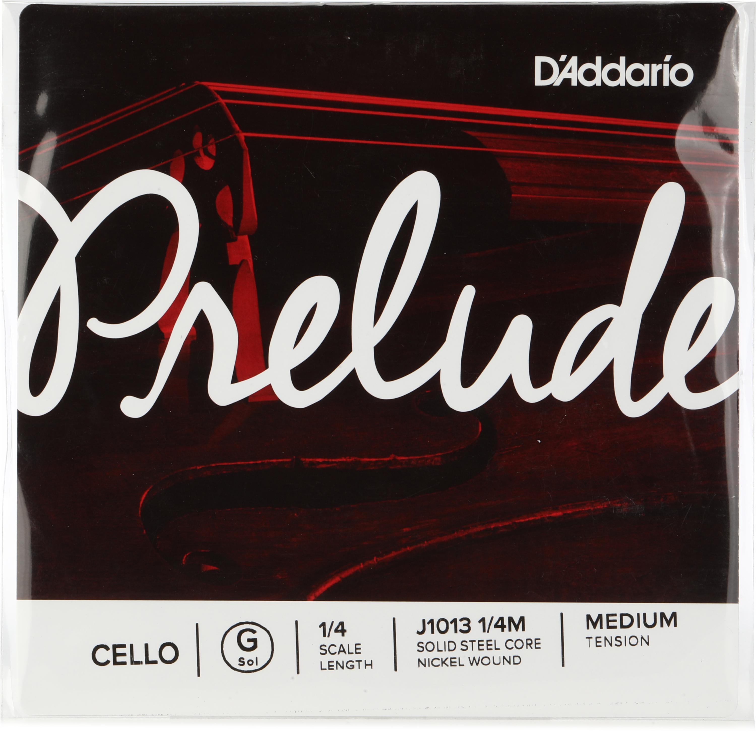 Photo of D'Addario J1013 Prelude Cello G String - 1/4 Size Medium Tension