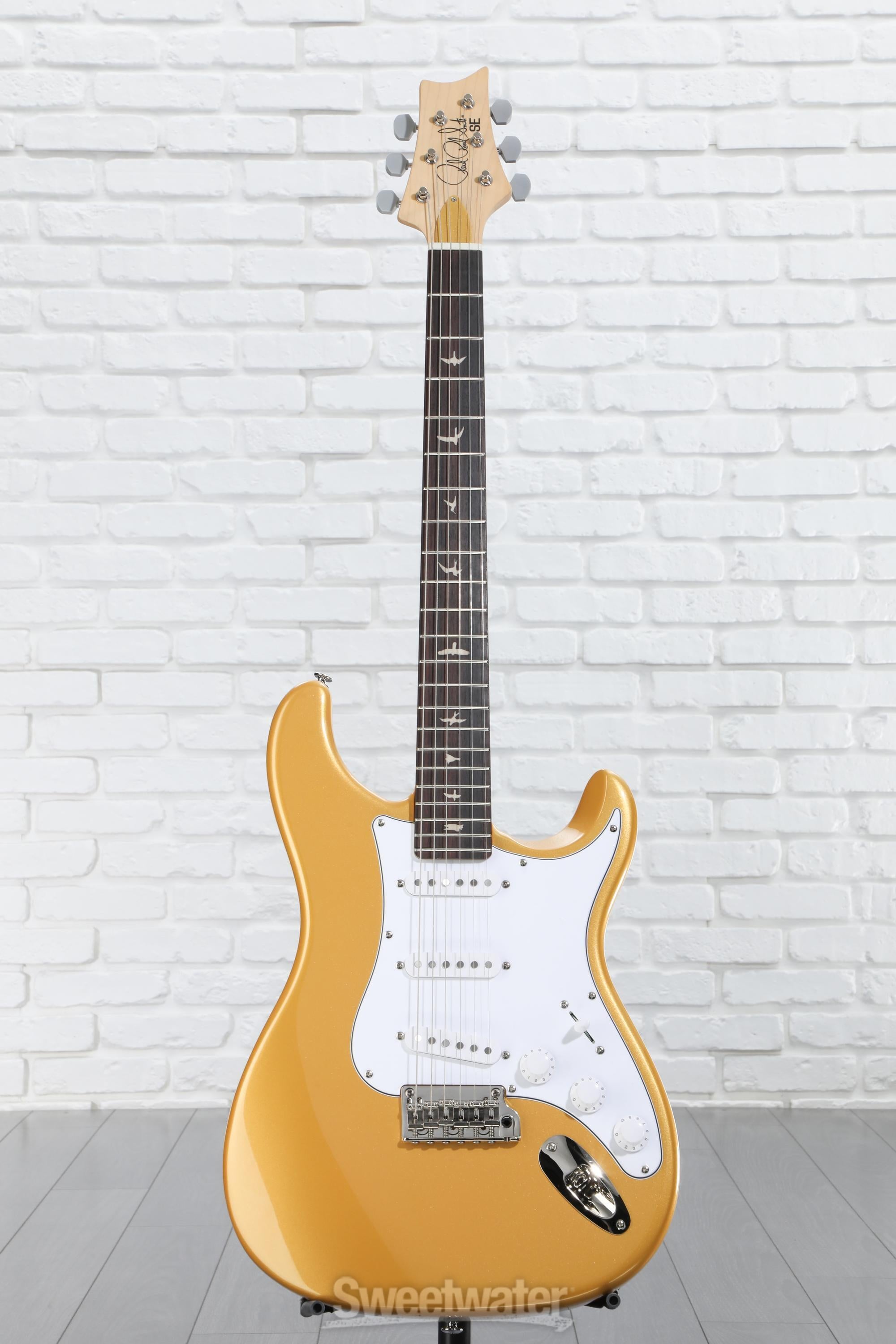 PRS SE Silver Sky Electric Guitar - Gold Spark, Sweetwater Exclusive