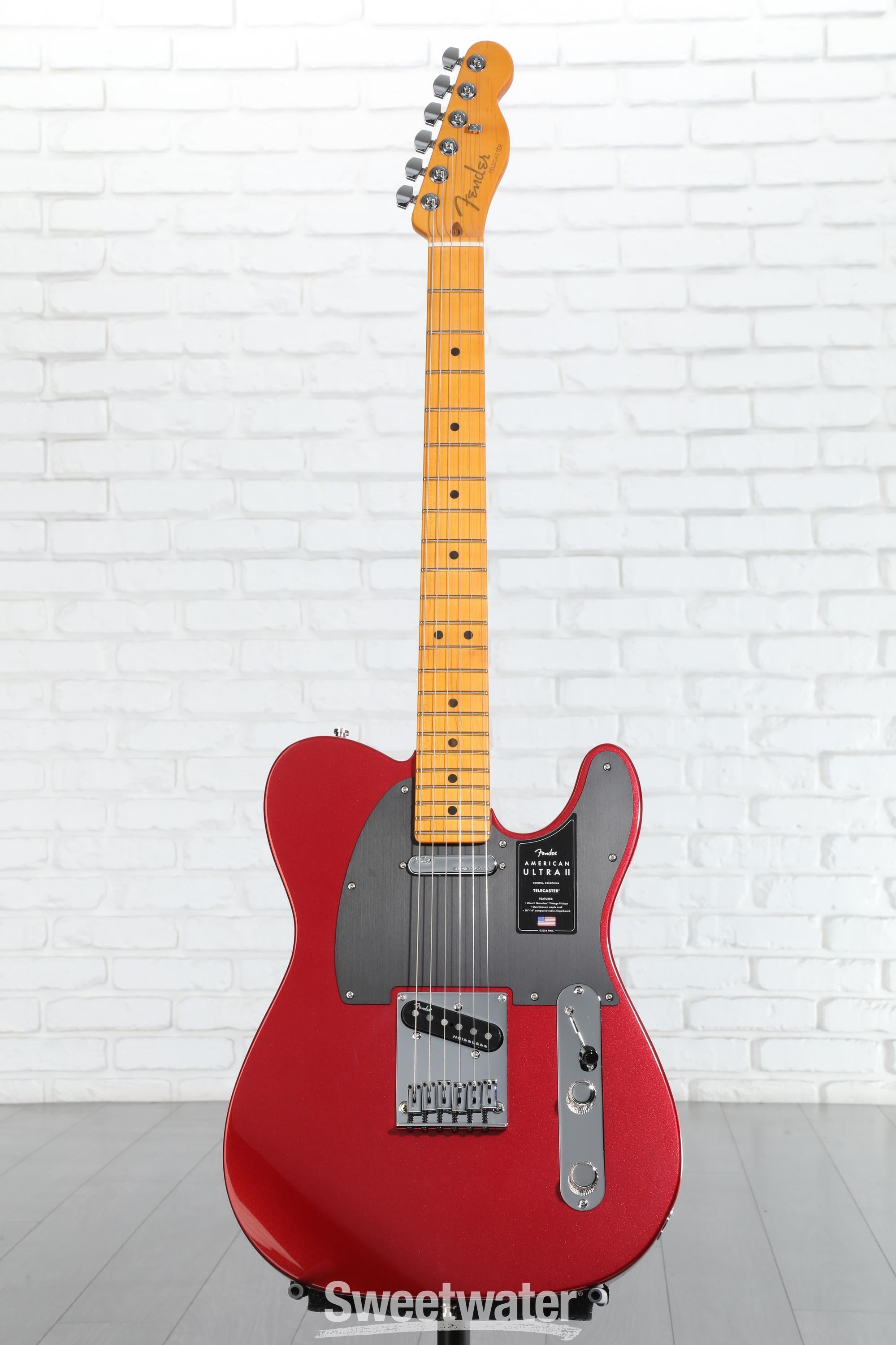 Fender American Ultra II Telecaster Electric Guitar - Sinister Red