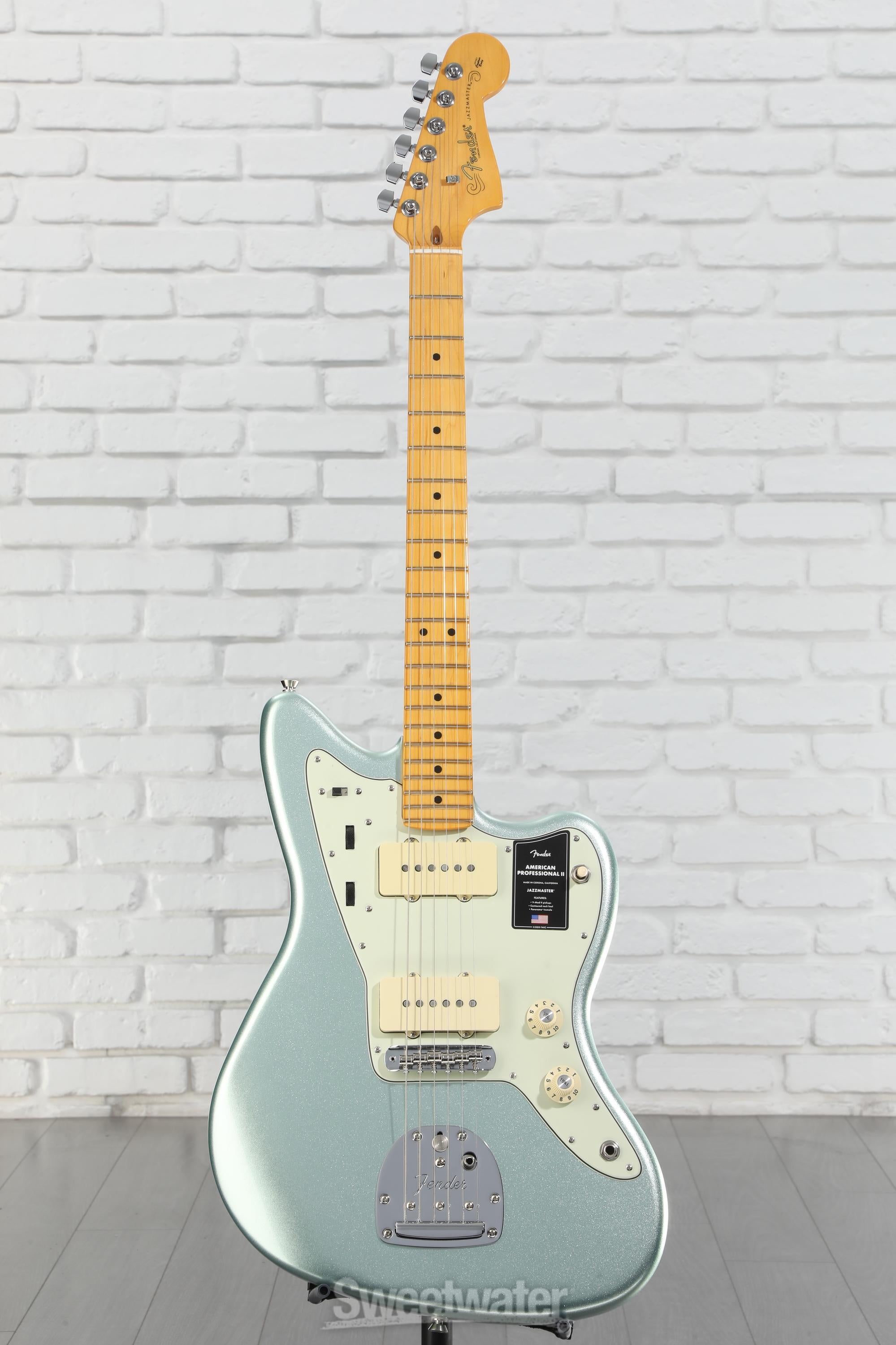 ギター Fender American Professional JAZZMASTER Fender American Professional Jazzmaster - Sonic Gray - Maple