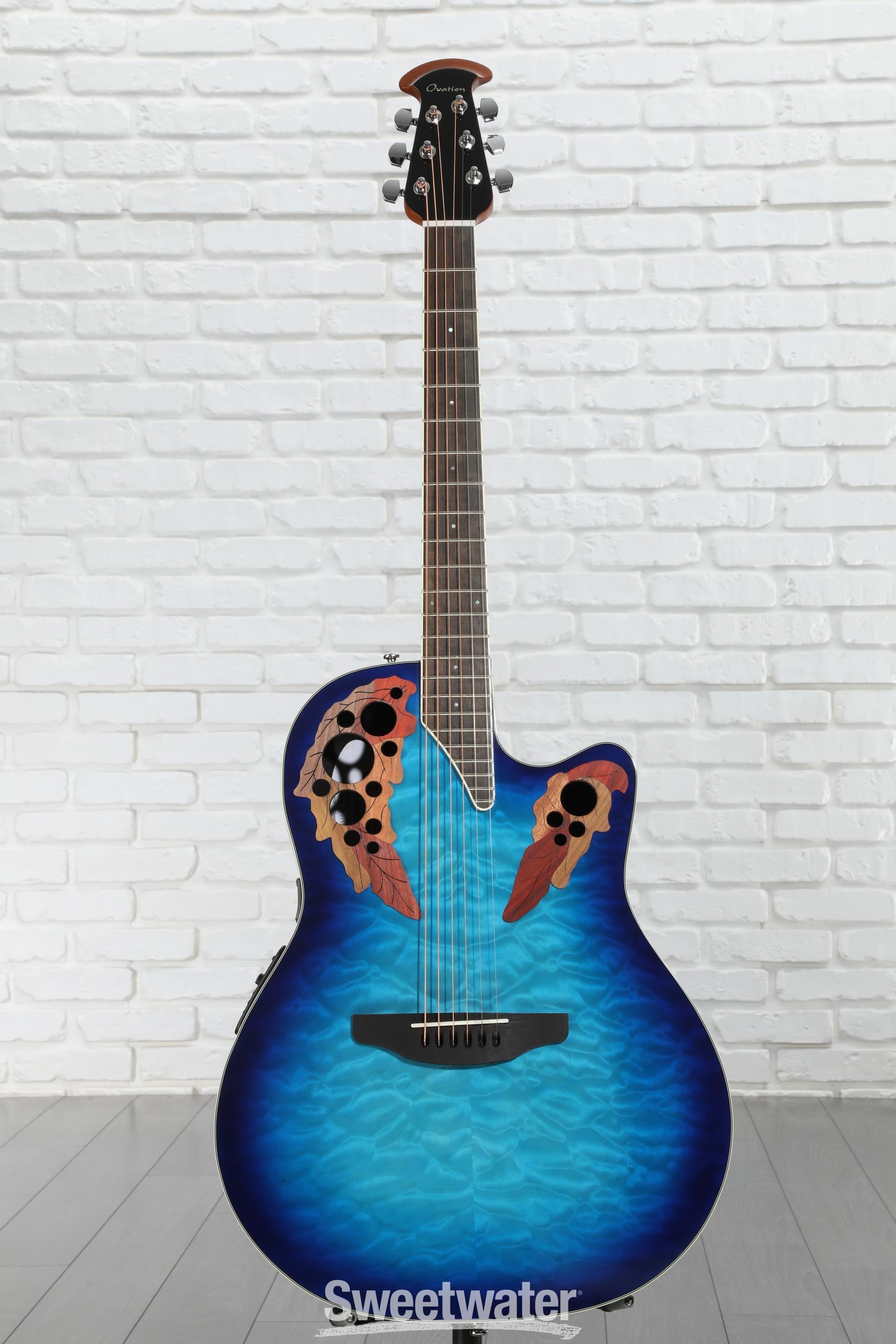 Ovation Celebrity Elite CE48P-RG Super Shallow Acoustic