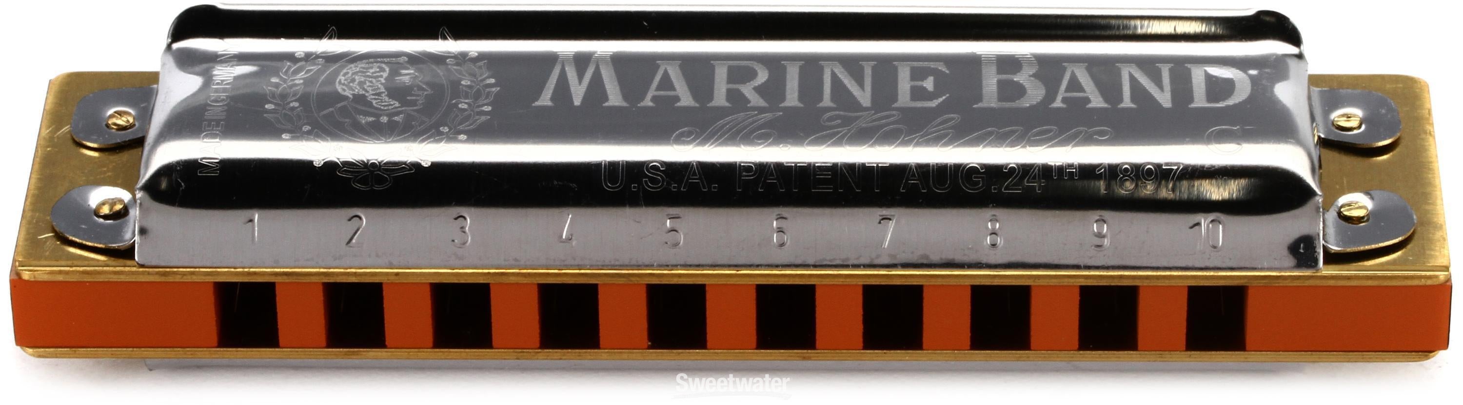 Hohner 125th Anniversary Marine Band Harmonica - Key of C