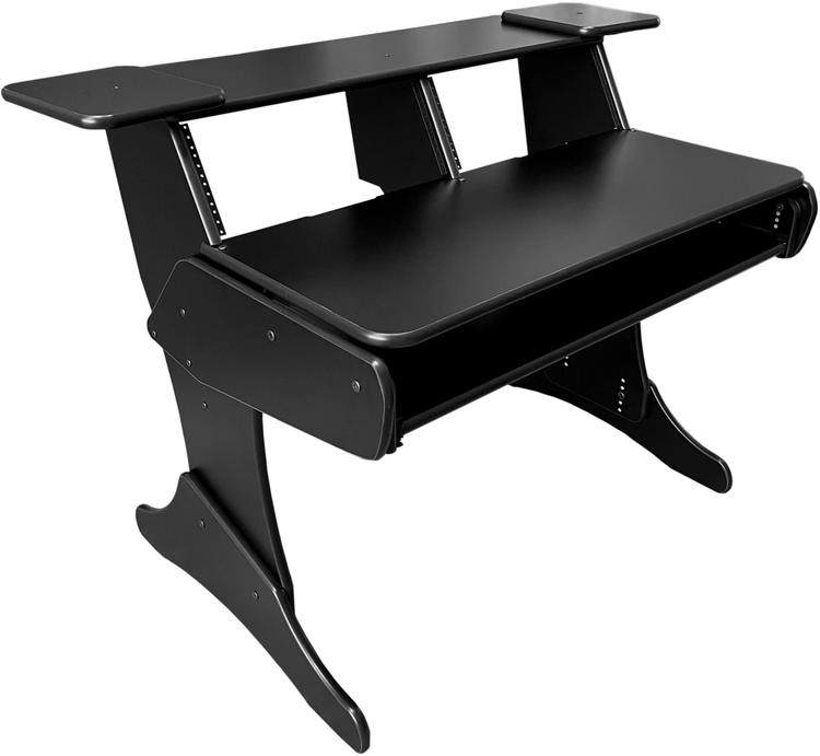 RAB Audio ProRak LS840 Studio Workstation With Keyboard and Studio Monitor Upgrades - Black Trim