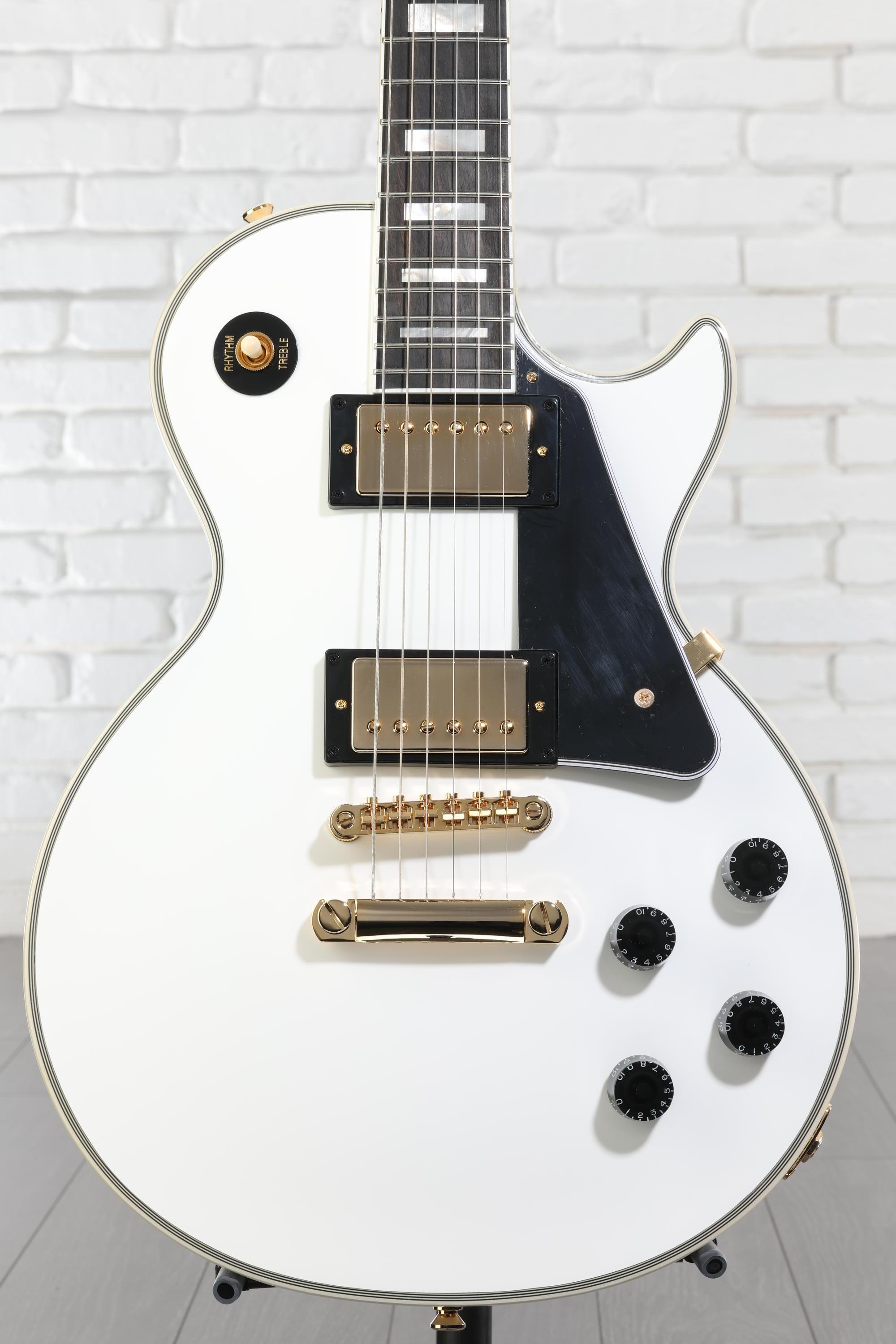 Epiphone Inspired by Gibson Custom Les Paul Custom Electric Guitar