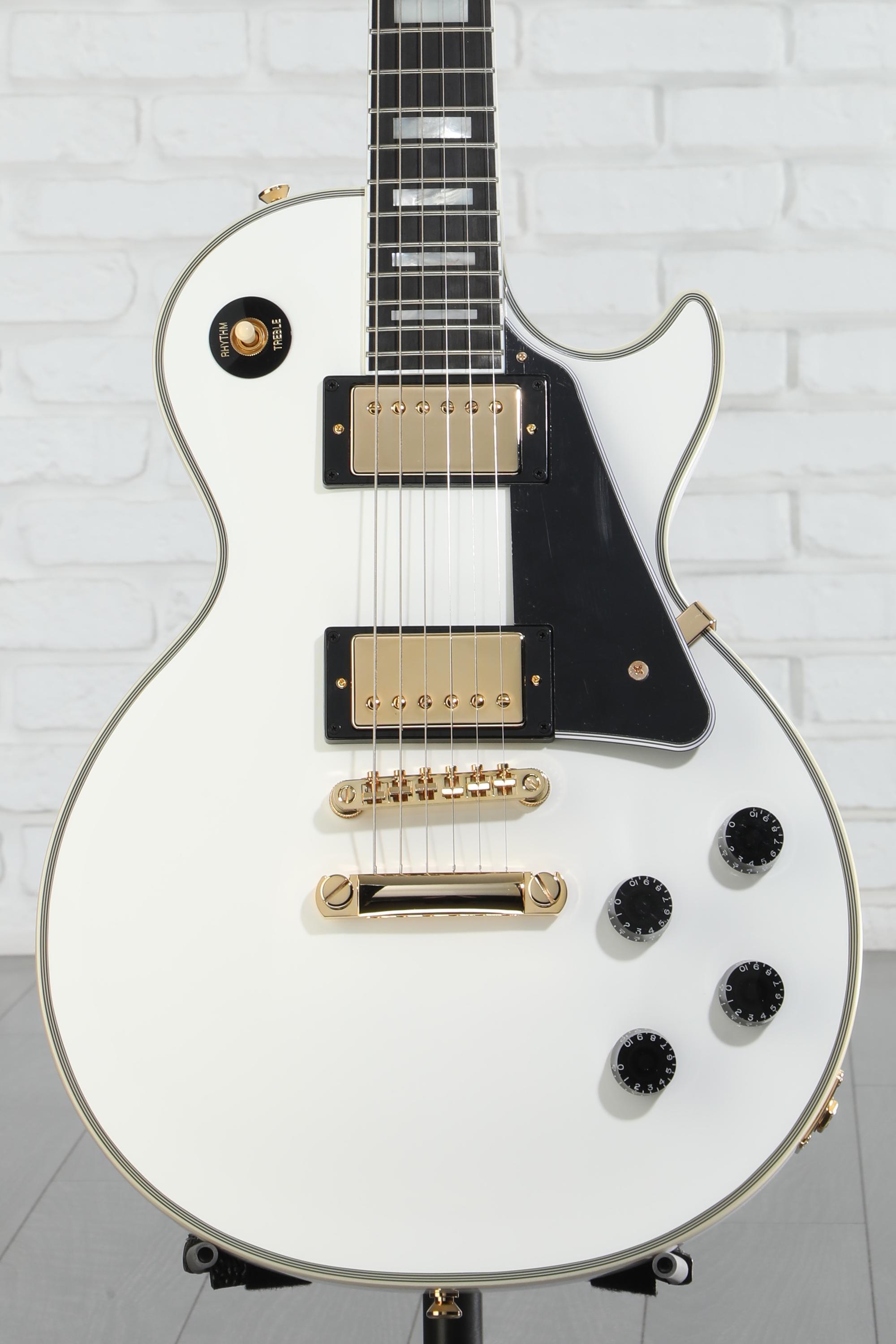 Epiphone Les Paul Custom Electric Guitar - Alpine White