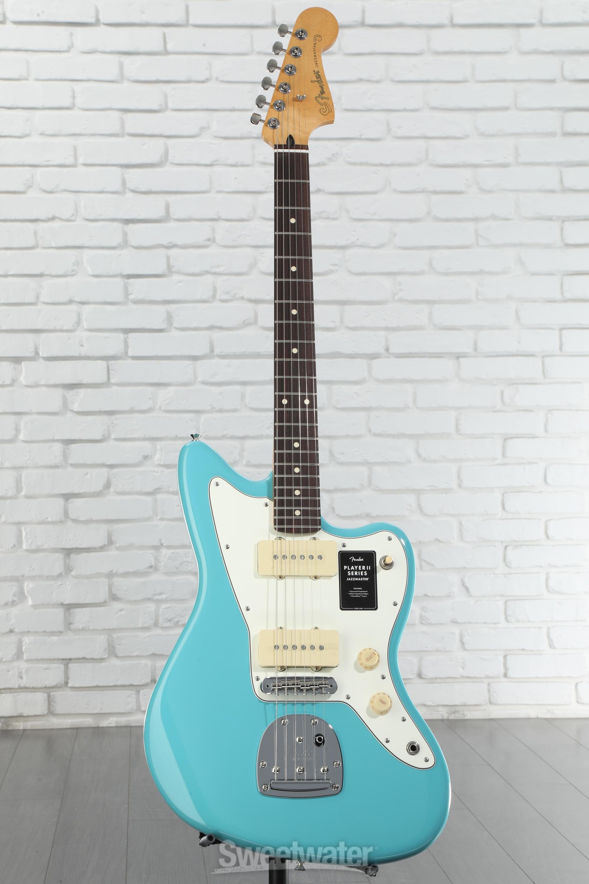 Fender / Player Jazzmaster Ⅱ Blue Amazon.com: Fender Player II Jazzmaster Electric Guitar