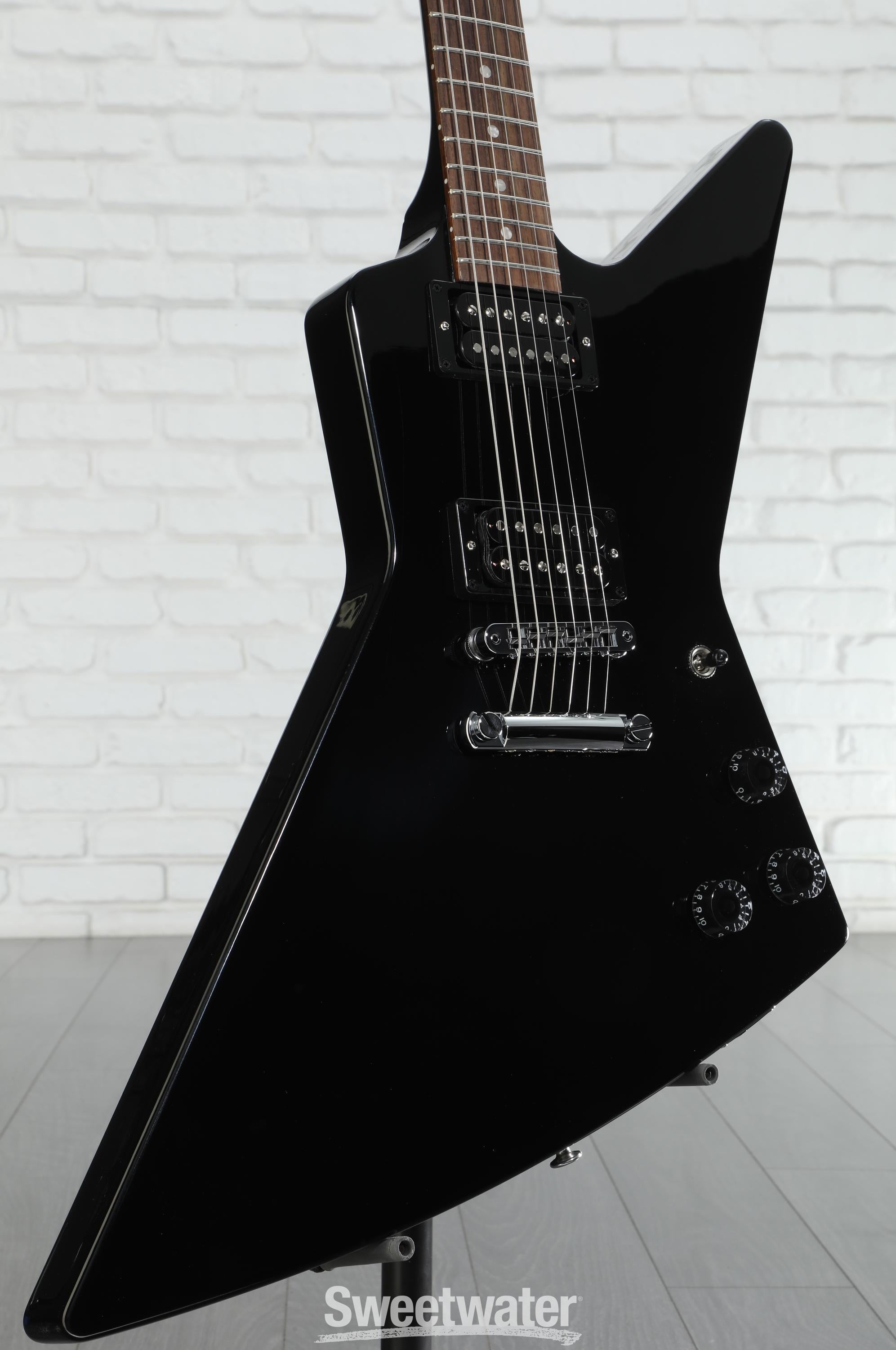 Gibson 80s Explorer Solidbody Electric Guitar - Ebony