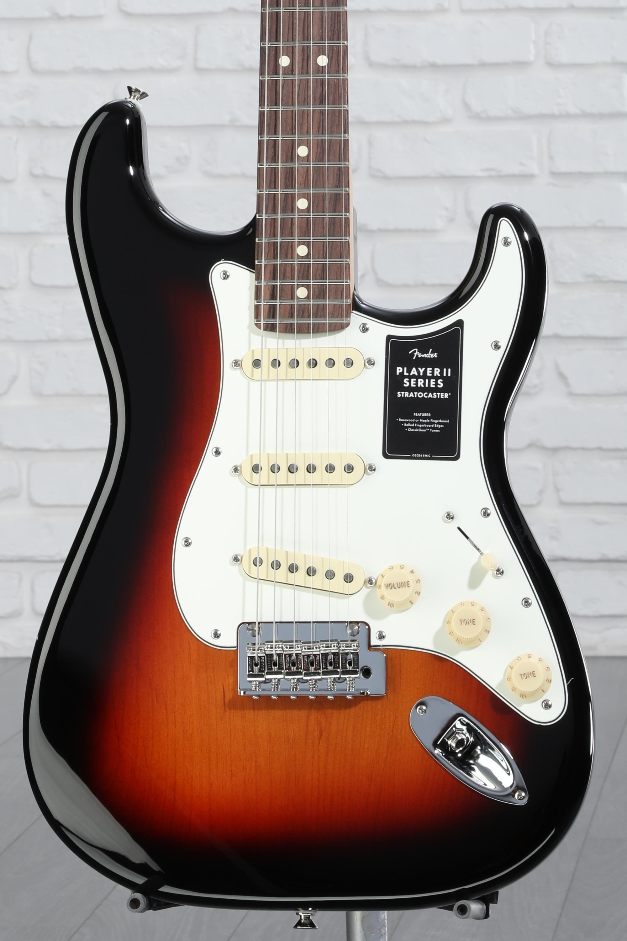 Fender Player II Stratocaster Electric Guitar - 3-color Sunburst 