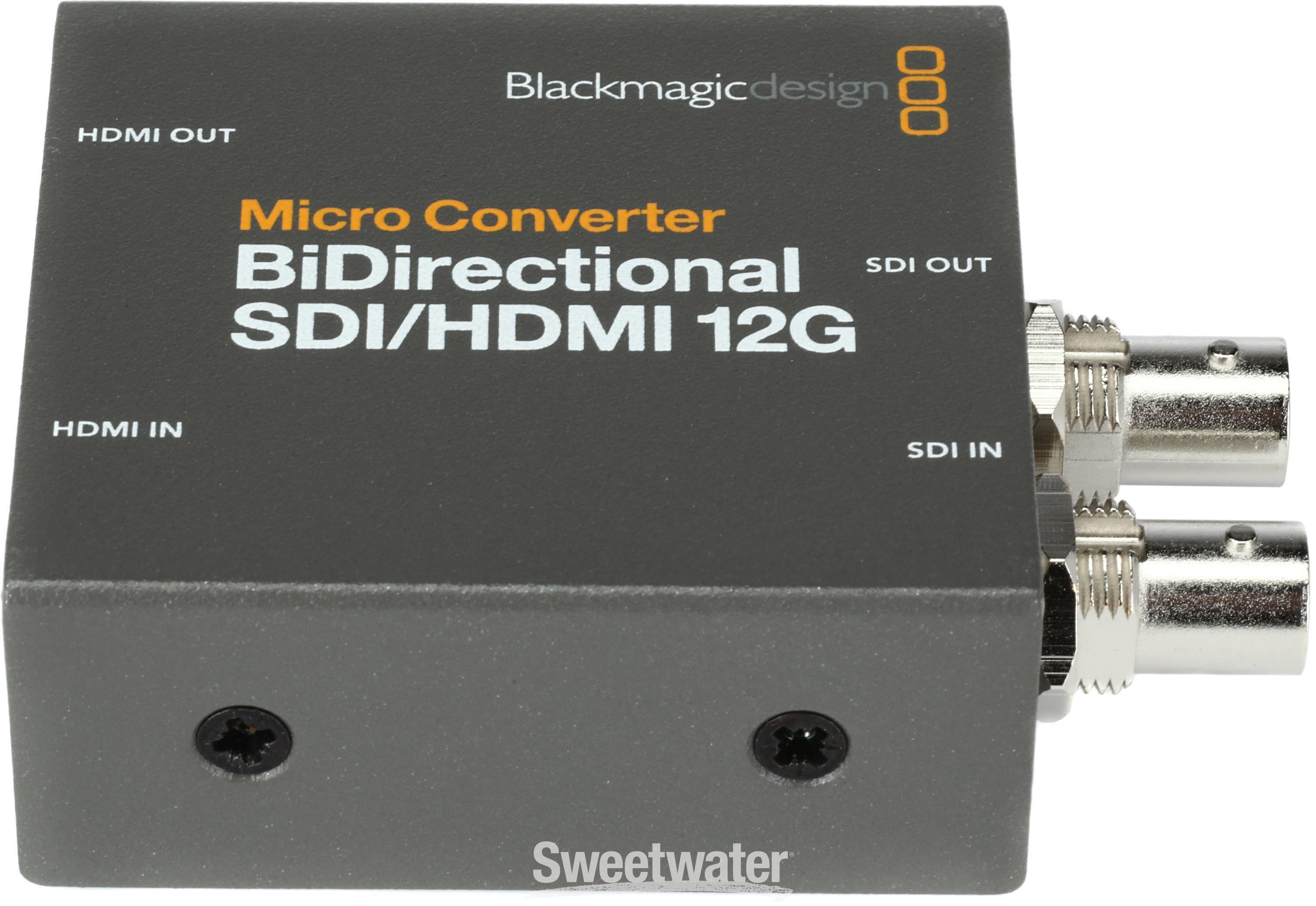 Blackmagic Design Bidirectional SDI/HDMI 12G Micro Converter
