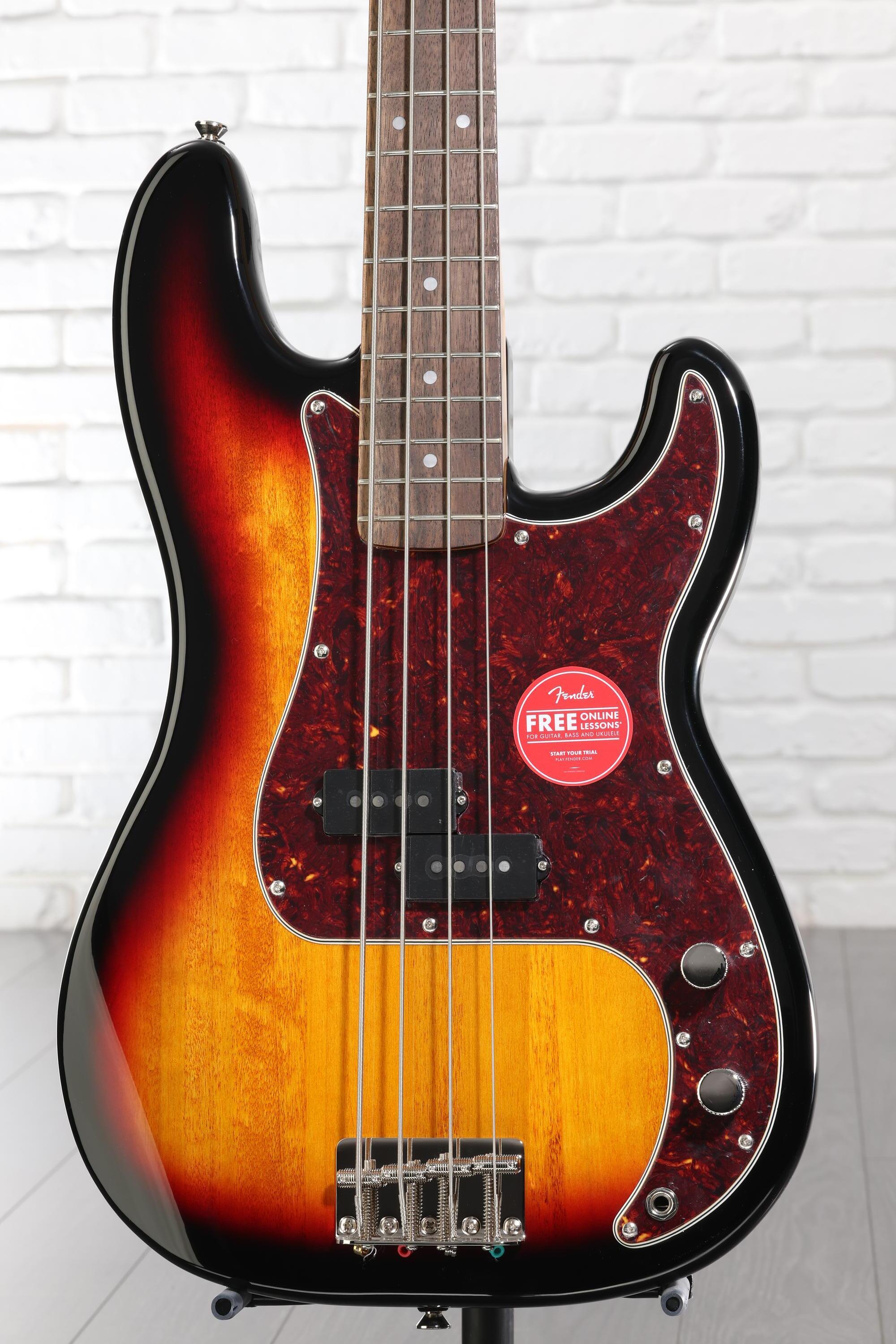 Squier Classic Vibe '60s Precision Bass - 3-Tone Sunburst | Sweetwater