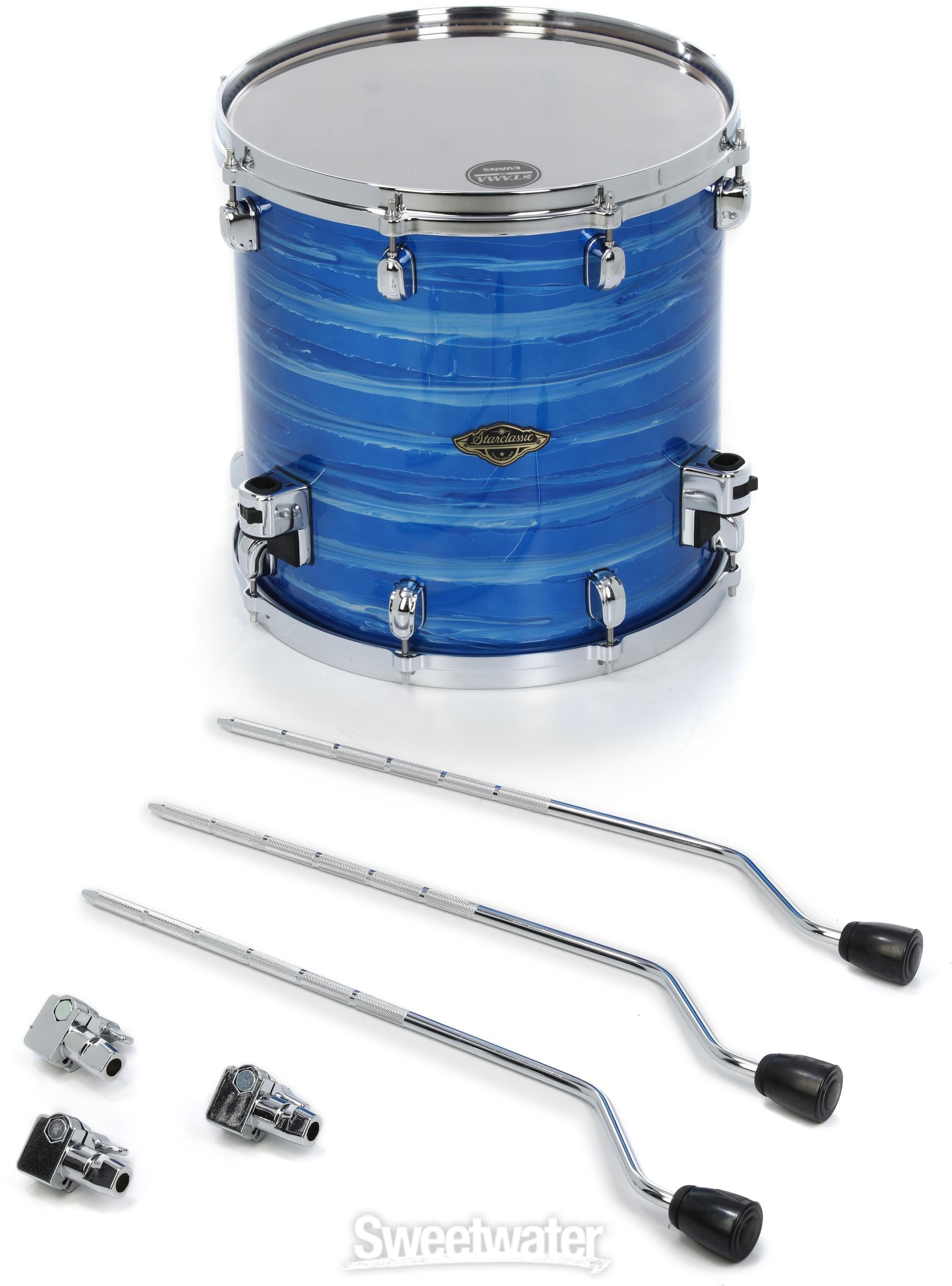 Tama Starclassic Walnut/Birch Floor Tom - 14 inches x 14 inches