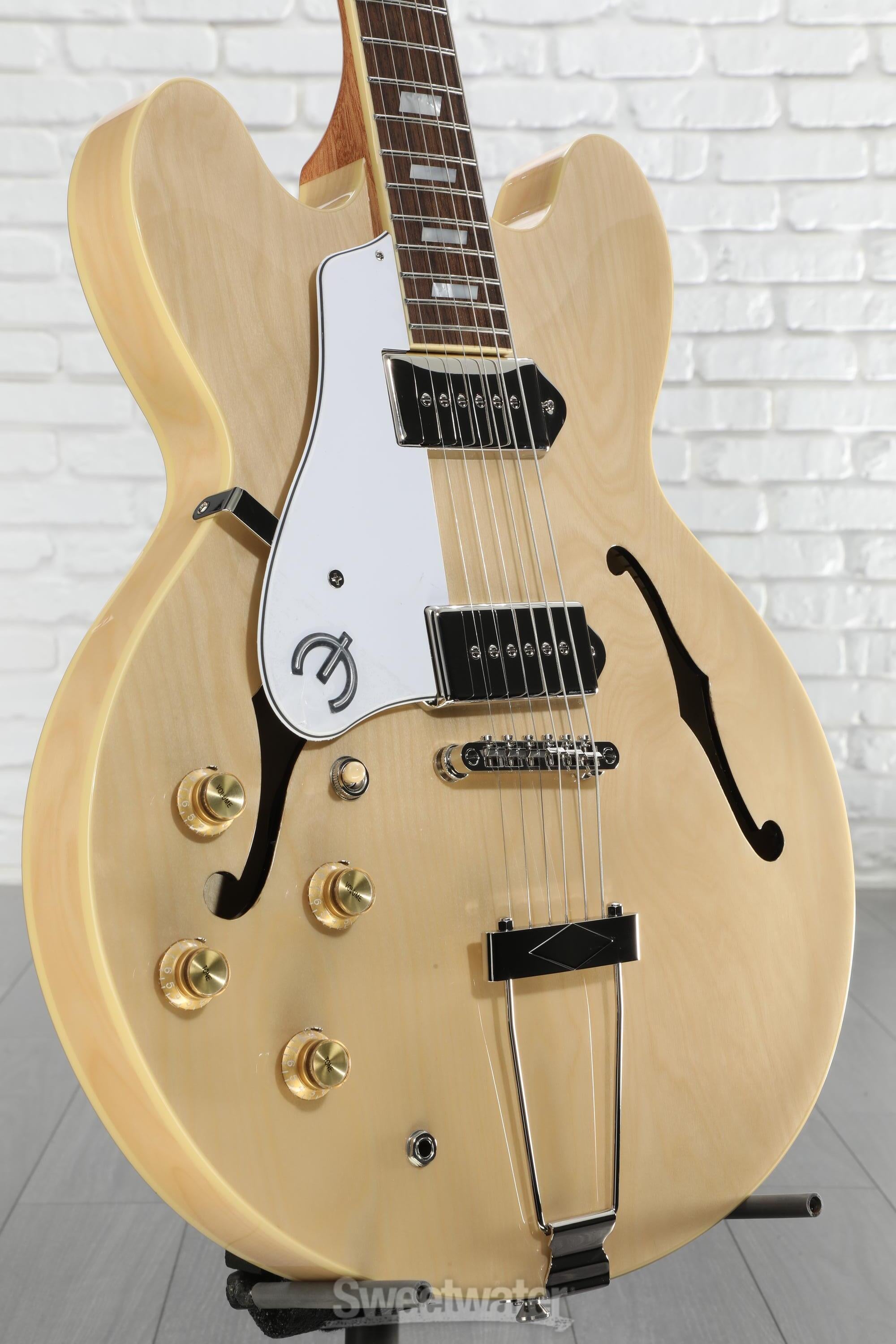 Epiphone Casino Hollowbody Electric Guitar - Natural | Sweetwater