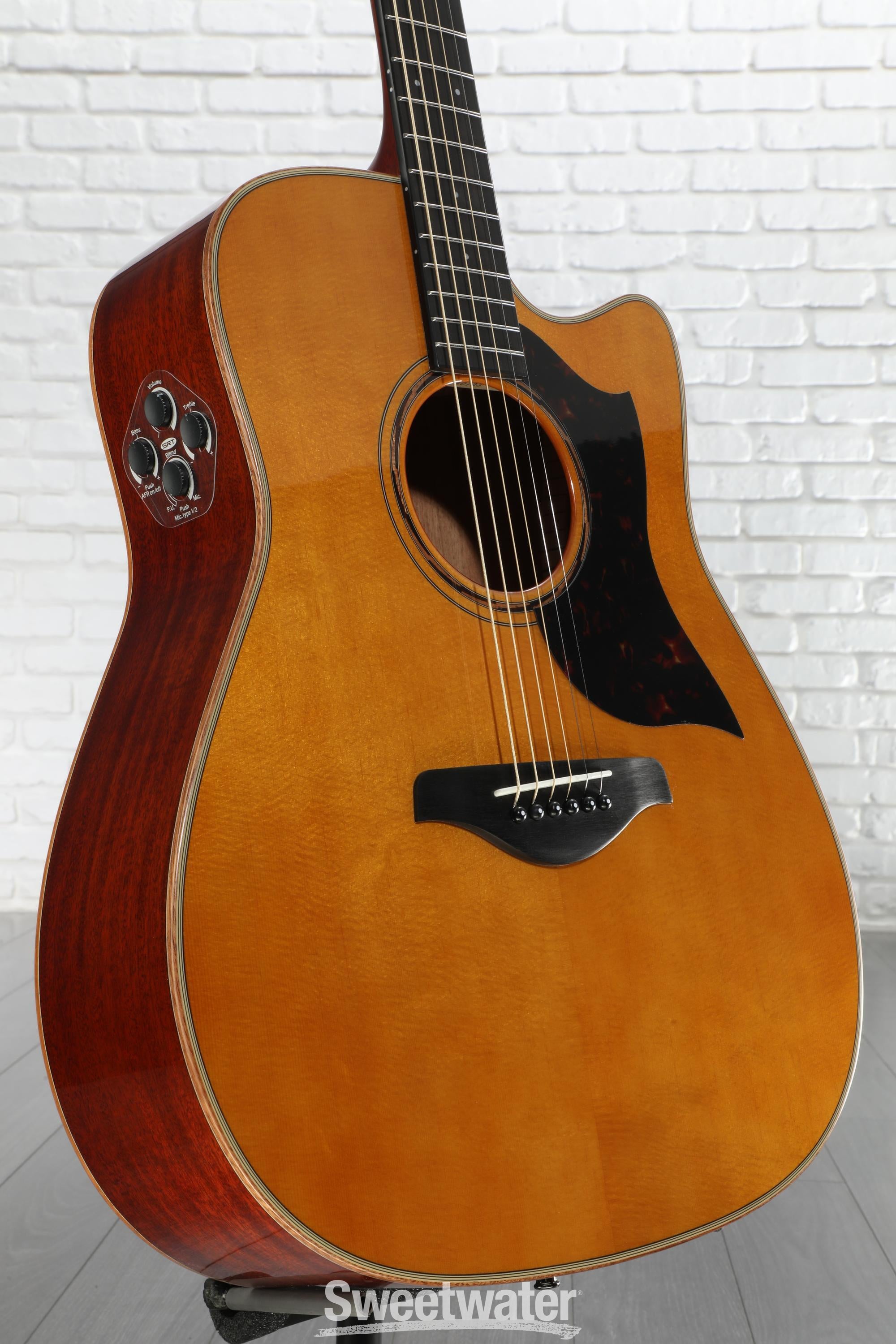 Yamaha A3M ARE Acoustic-electric Guitar - Vintage Natural | Sweetwater