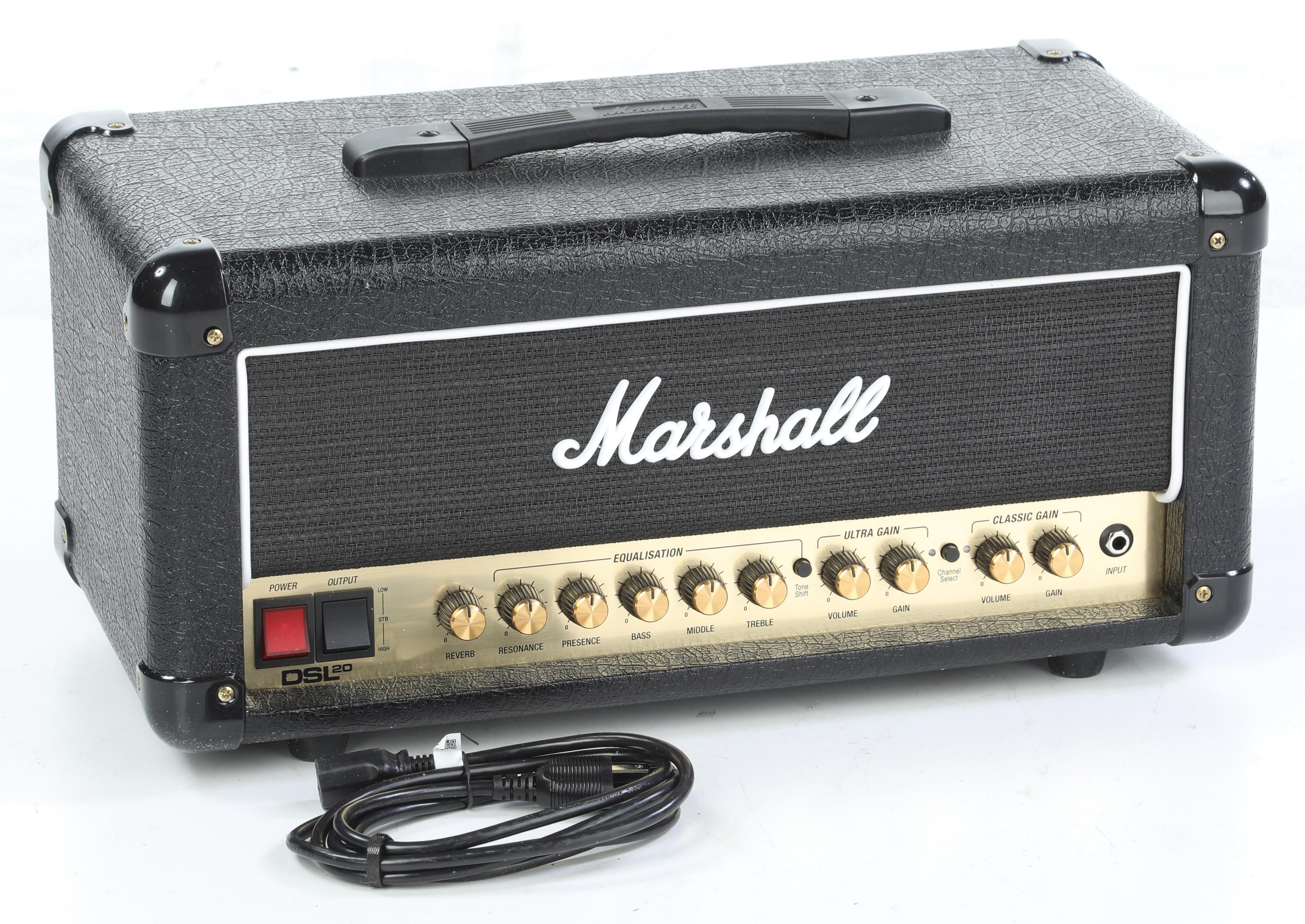 Photo of Marshall DSL20HR 20-watt Tube Head