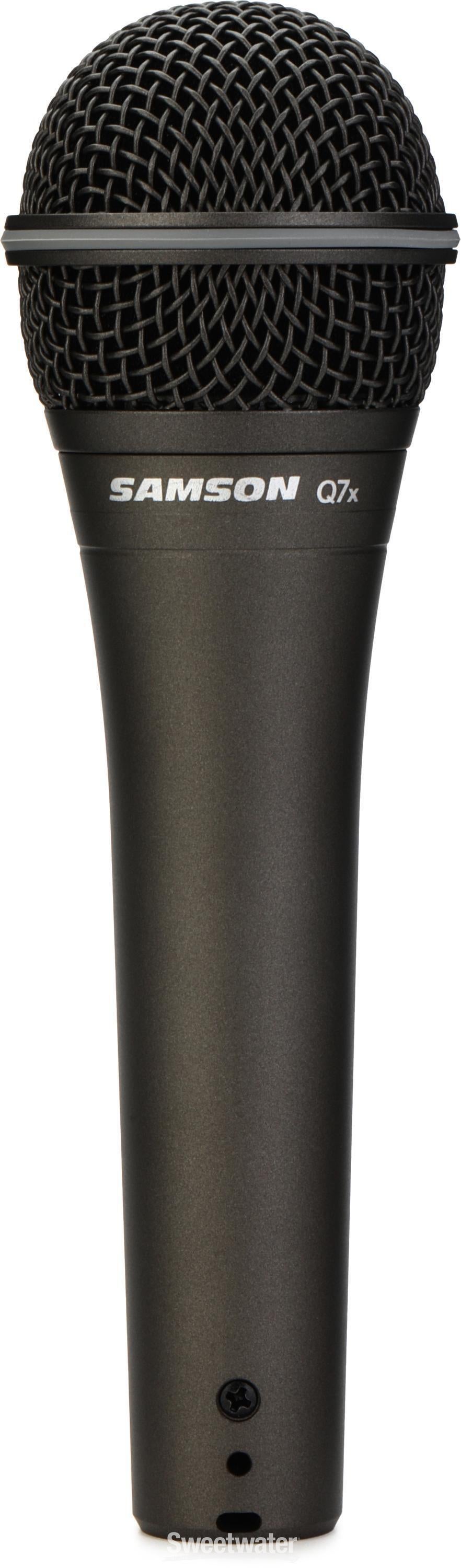 Samson Q7x Supercardioid Dynamic Vocal Microphone | Sweetwater