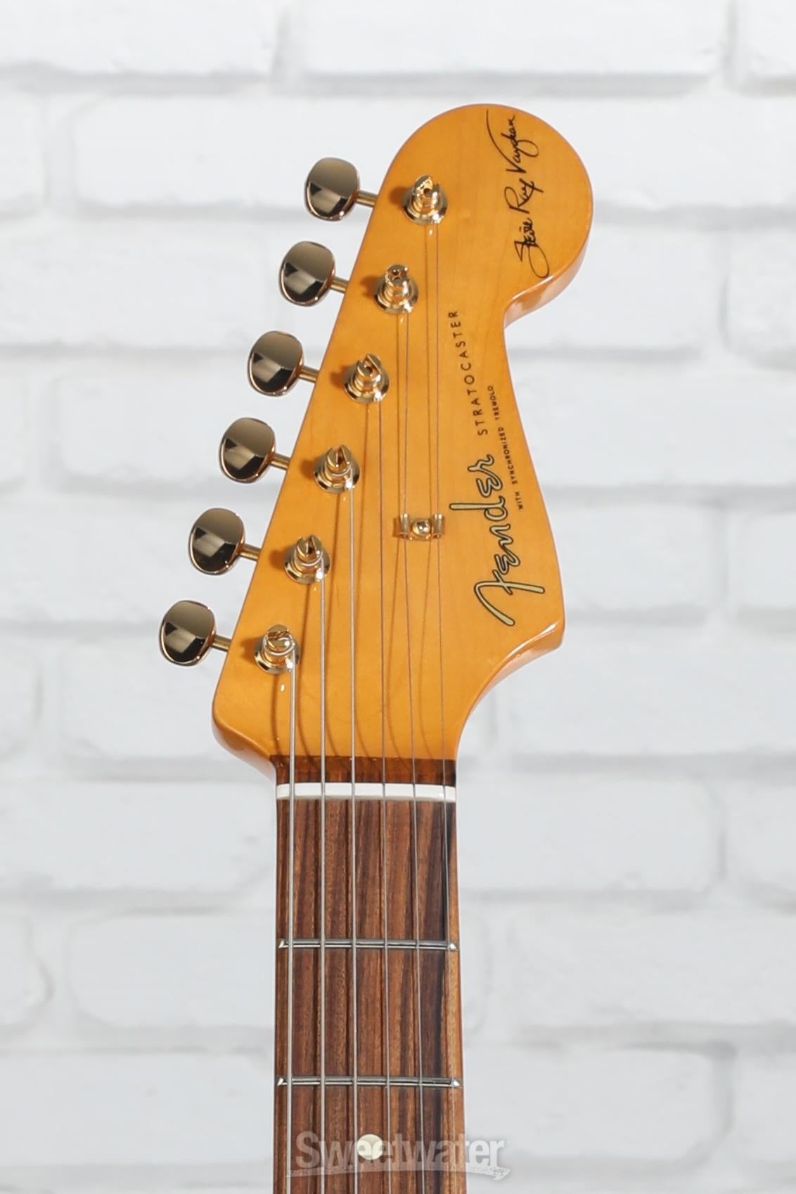 Fender Stevie Ray Vaughan Stratocaster - 3-color Sunburst | Sweetwater