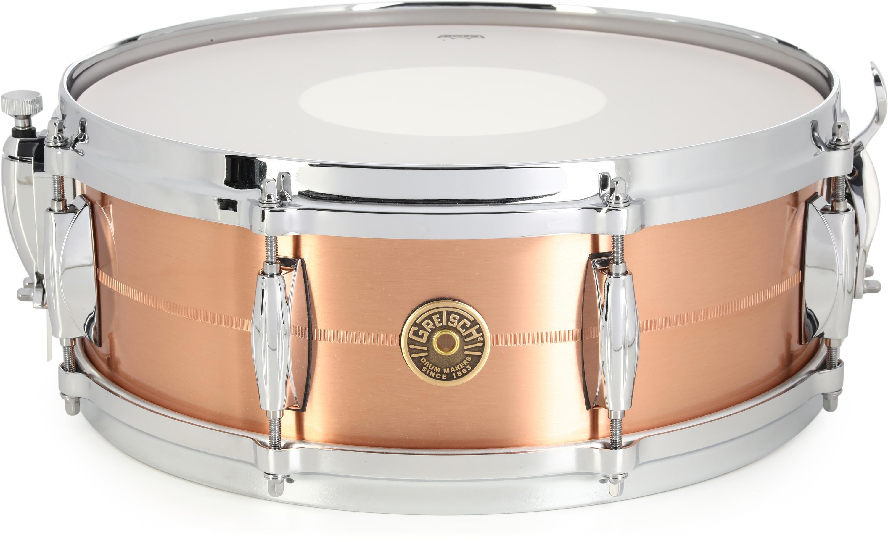 Gretsch Drums C2 2mm Copper Snare Drum - 5 x 14-inch - Brushed