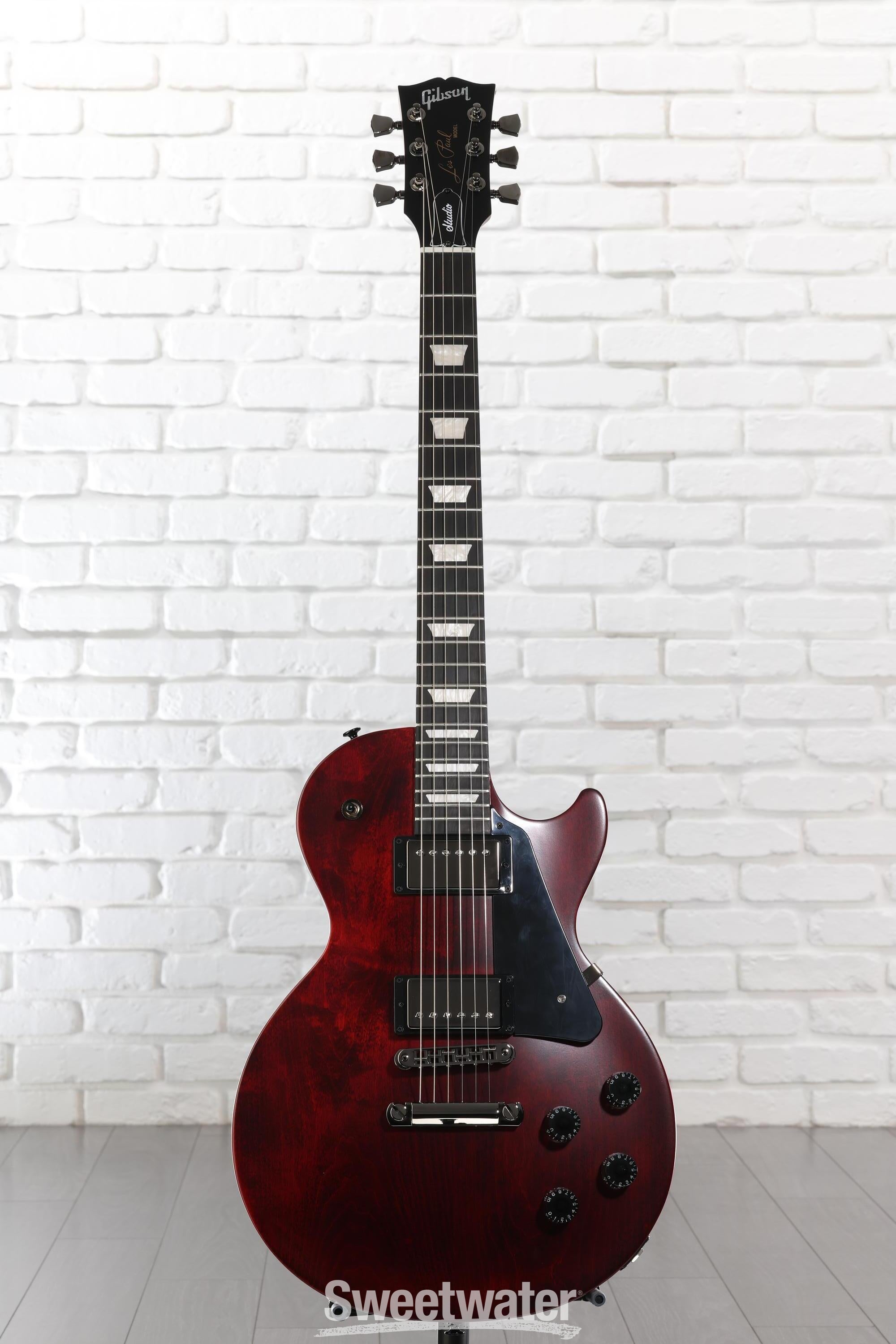 Gibson Les Paul Studio Modern Electric Guitar - Wine Red Satin