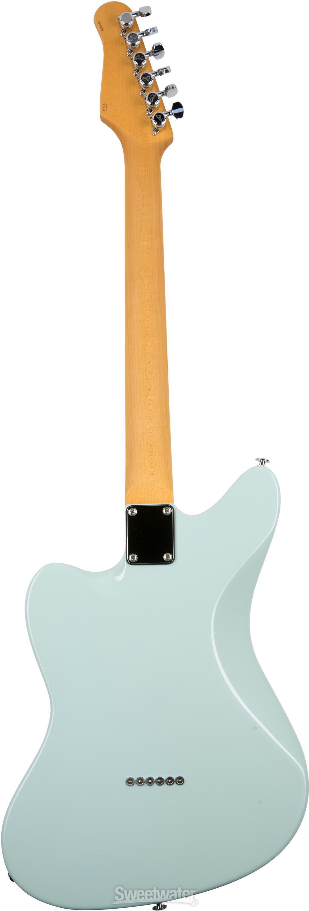 Suhr Classic JM HH Electric Guitar - Sonic Blue | Sweetwater