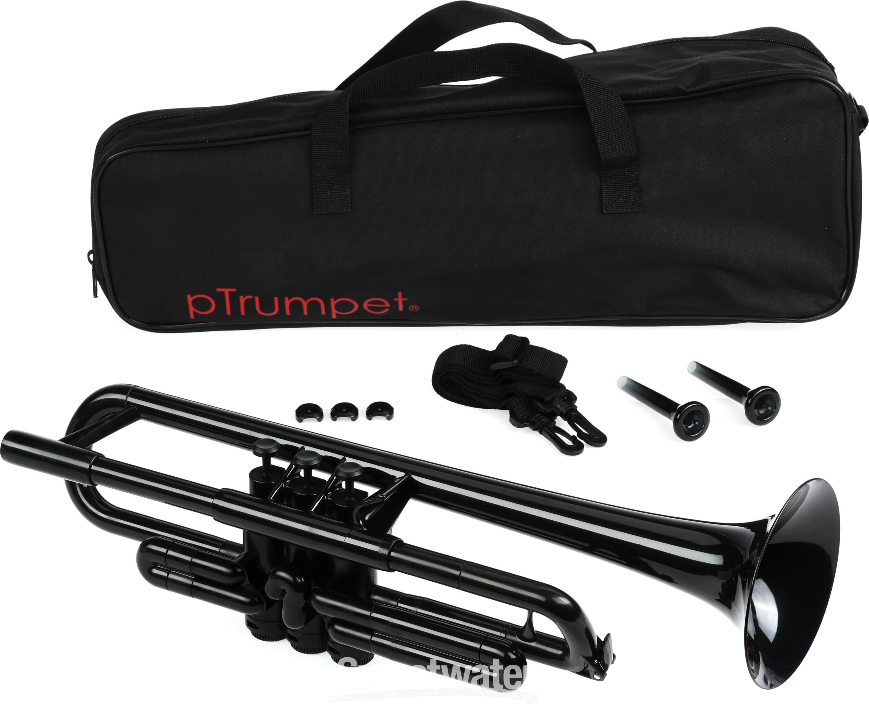 pInstruments pTrumpet 2.0 Trumpet Black Sweetwater