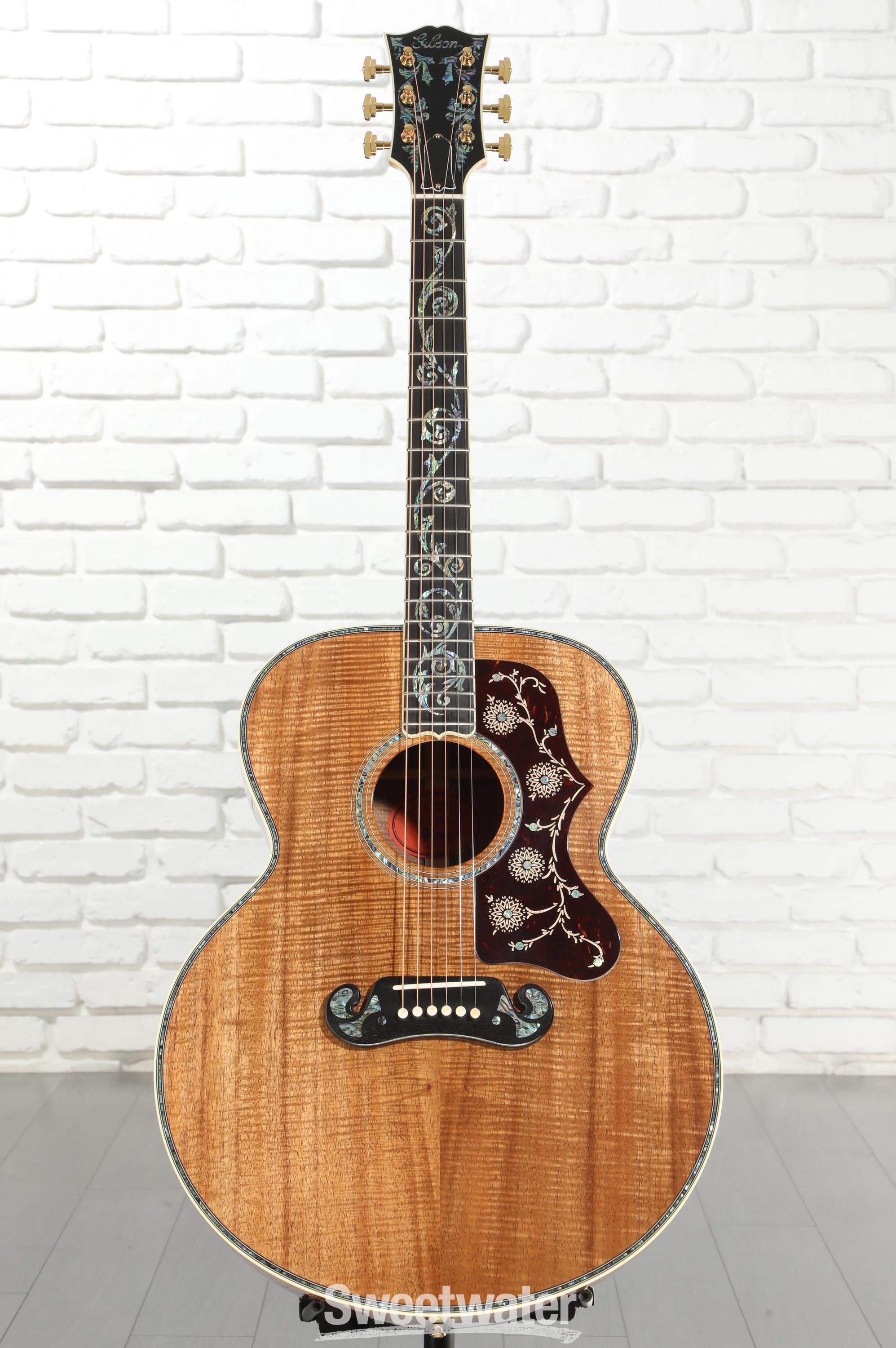 Gibson Acoustic Dealer Select SJ-200 Koa Acoustic Guitar - Natural