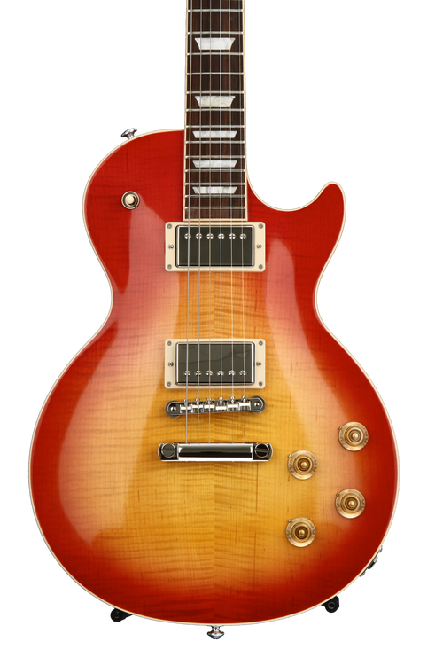 ギター Gibson les paul traditional 2017T Gibson Les Paul Traditional 2017 T - Heritage Cherry
