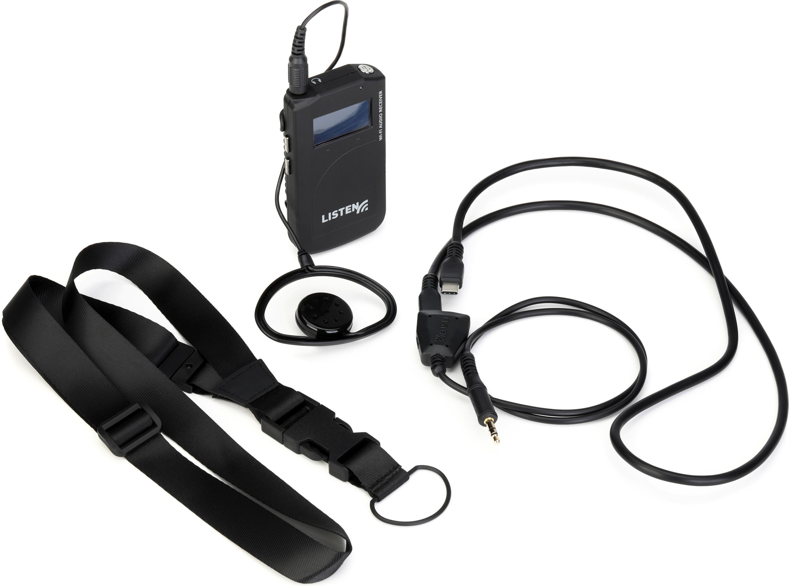 Photo of Listen Technologies ListenWIFI Audio Receiver Package
