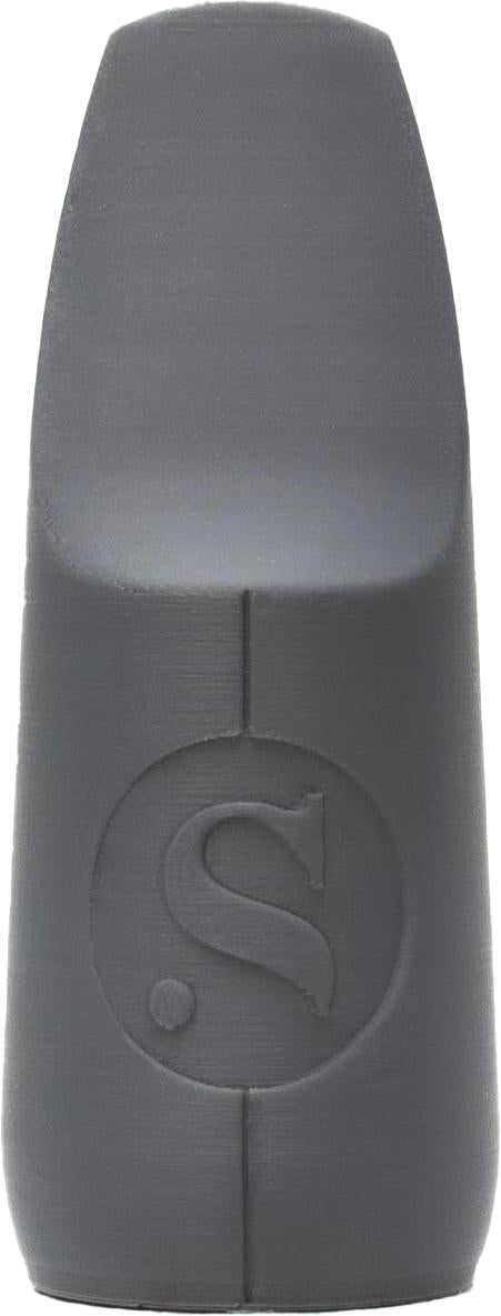 Photo of Syos Originals Smoky Soprano Saxophone Mouthpiece - 6, Anthracite Metal