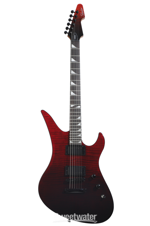 Schecter Avenger Standard Electric Guitar - Blood Burst | Sweetwater