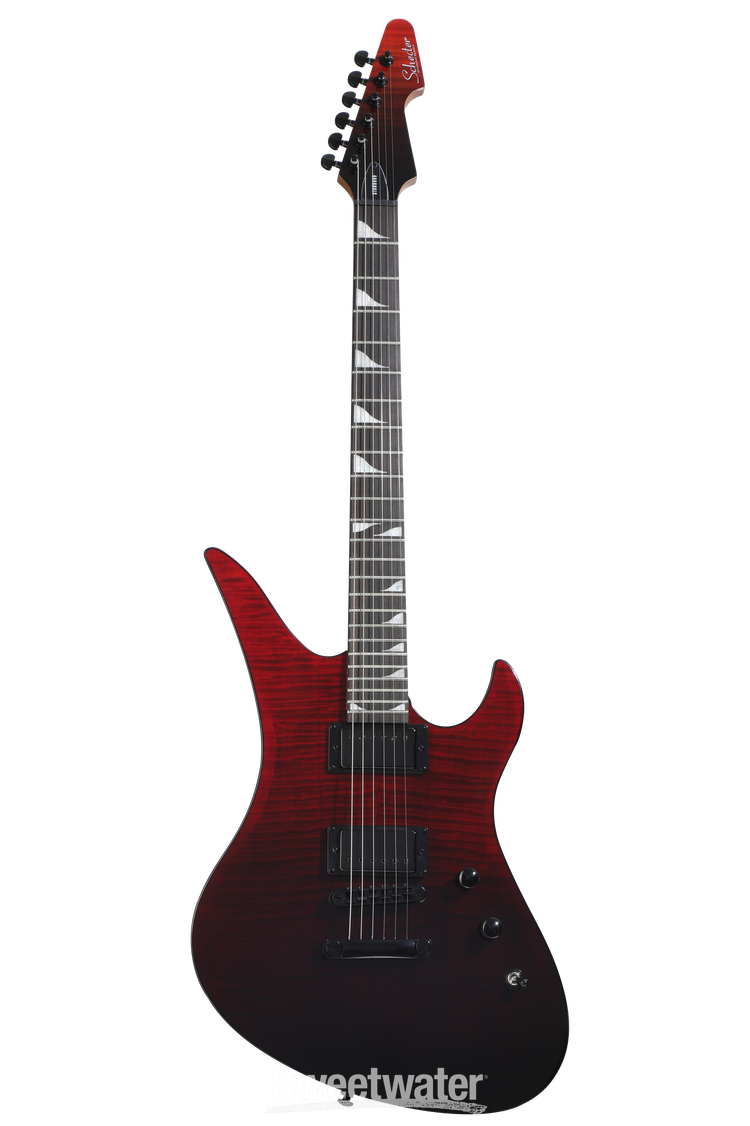 Schecter Avenger Standard Electric Guitar - Blood Burst | Sweetwater