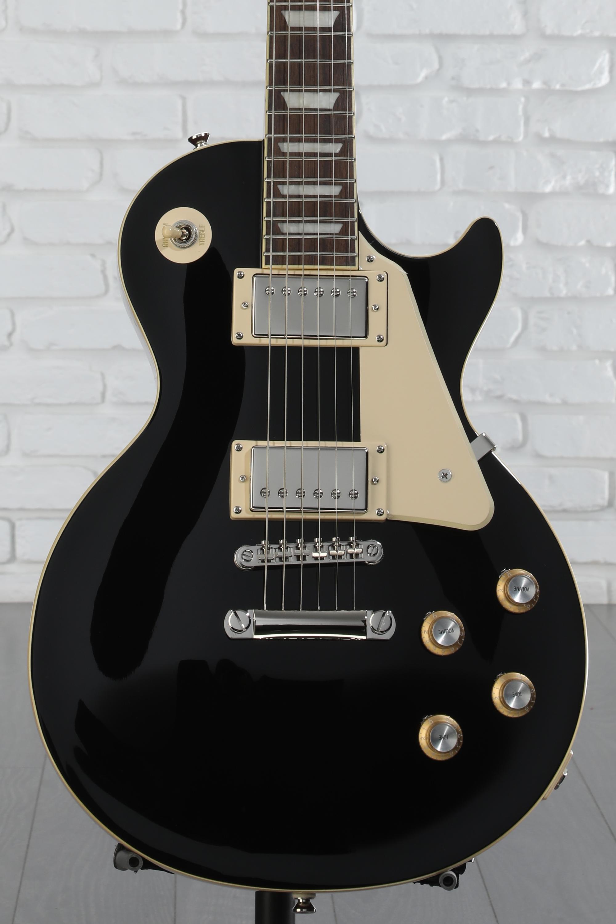 Amazon.com: Epiphone Les Paul Standard 60s, Ebony : Musical