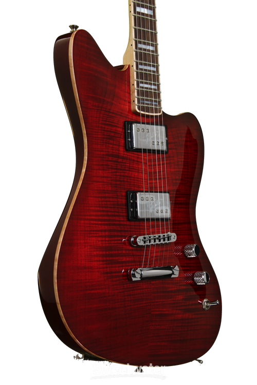 Fender American Select Carved Maple Top Jazzmaster HH - Cayenne