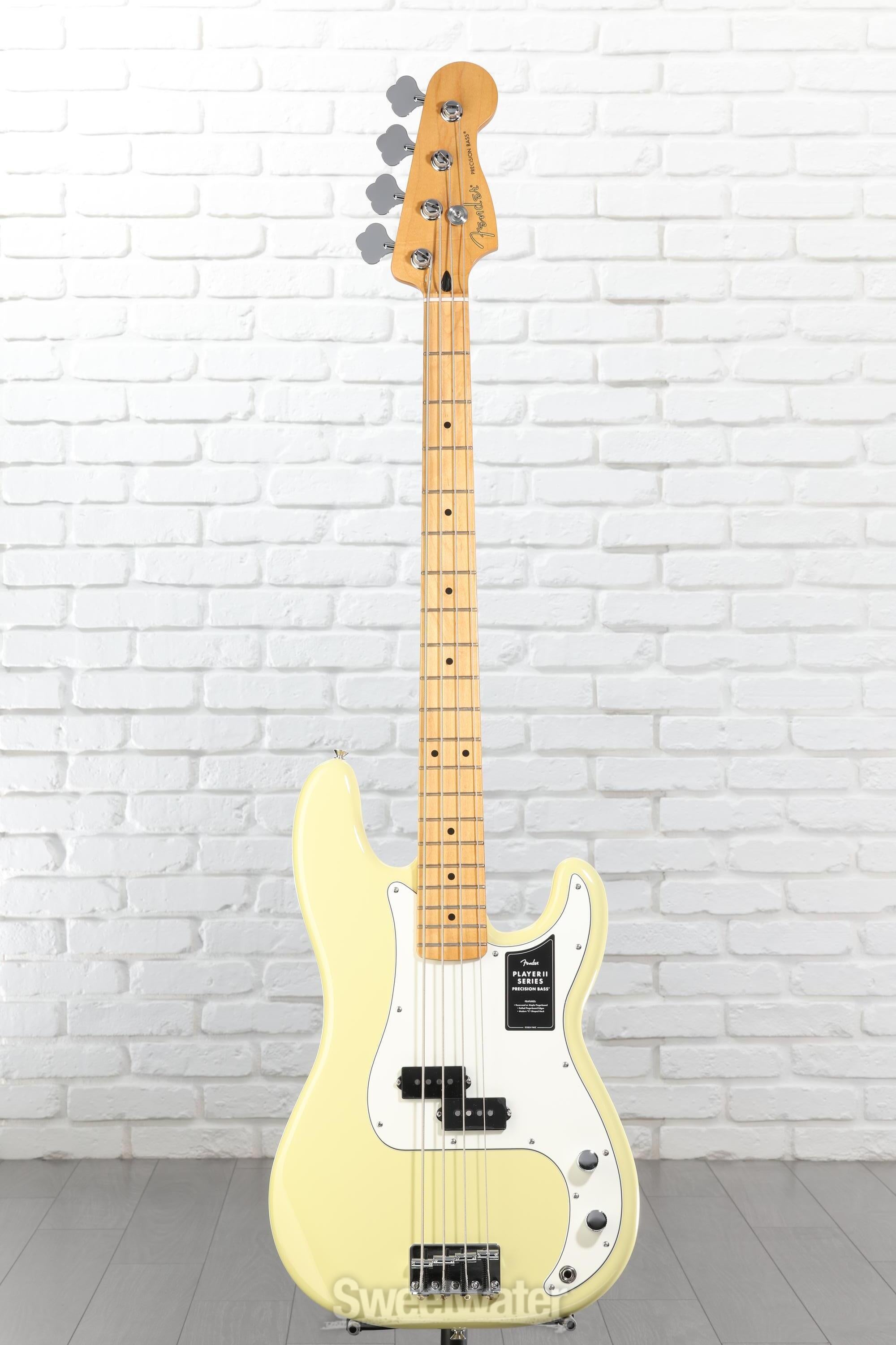 Fender Player II Precision Bass - Hialeah Yellow with Maple