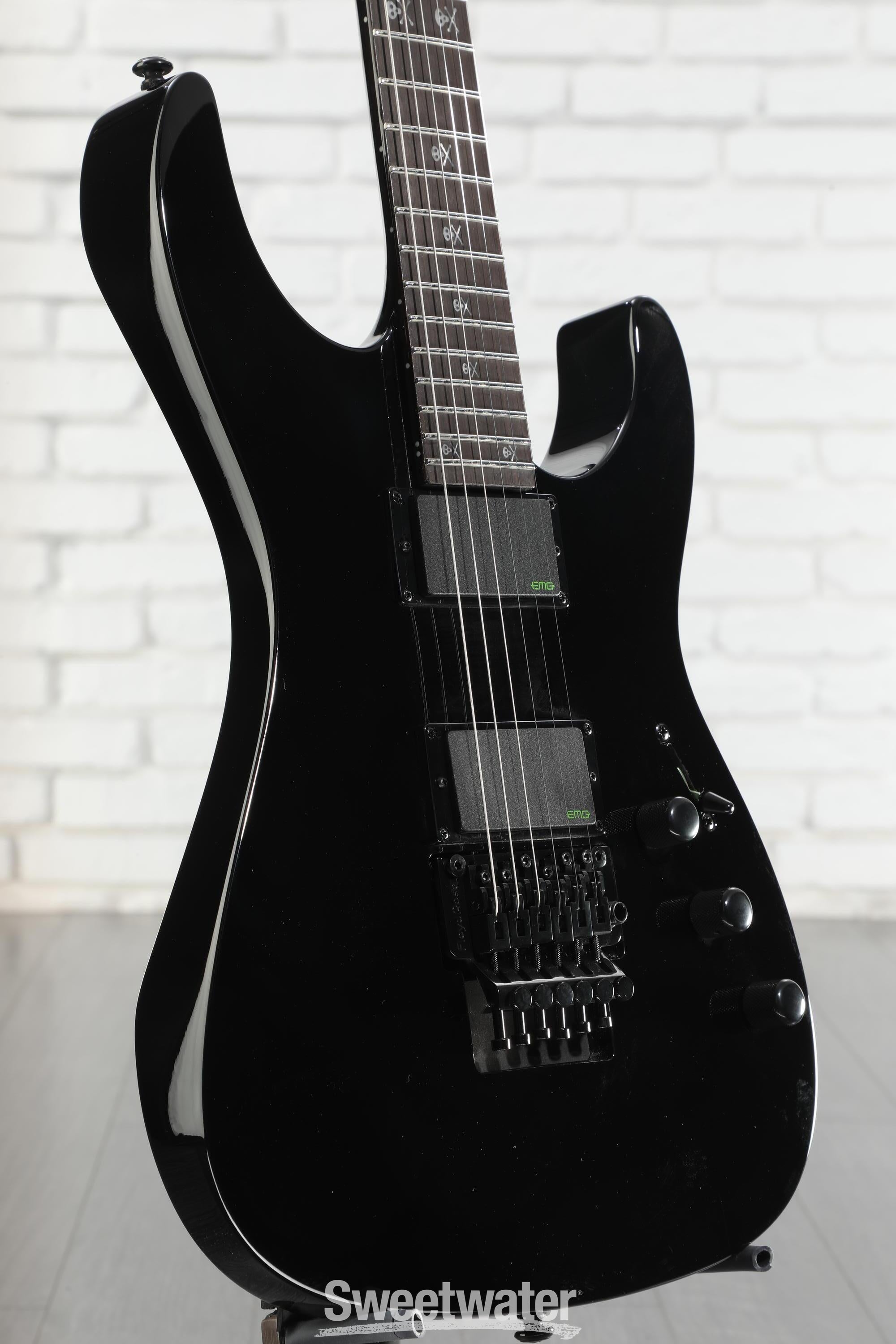 LTD KH-602 Black エレキギター ソフトケース付き Amazon.com: ESP LTD KH602 Kirk Hammett Electric Guitar