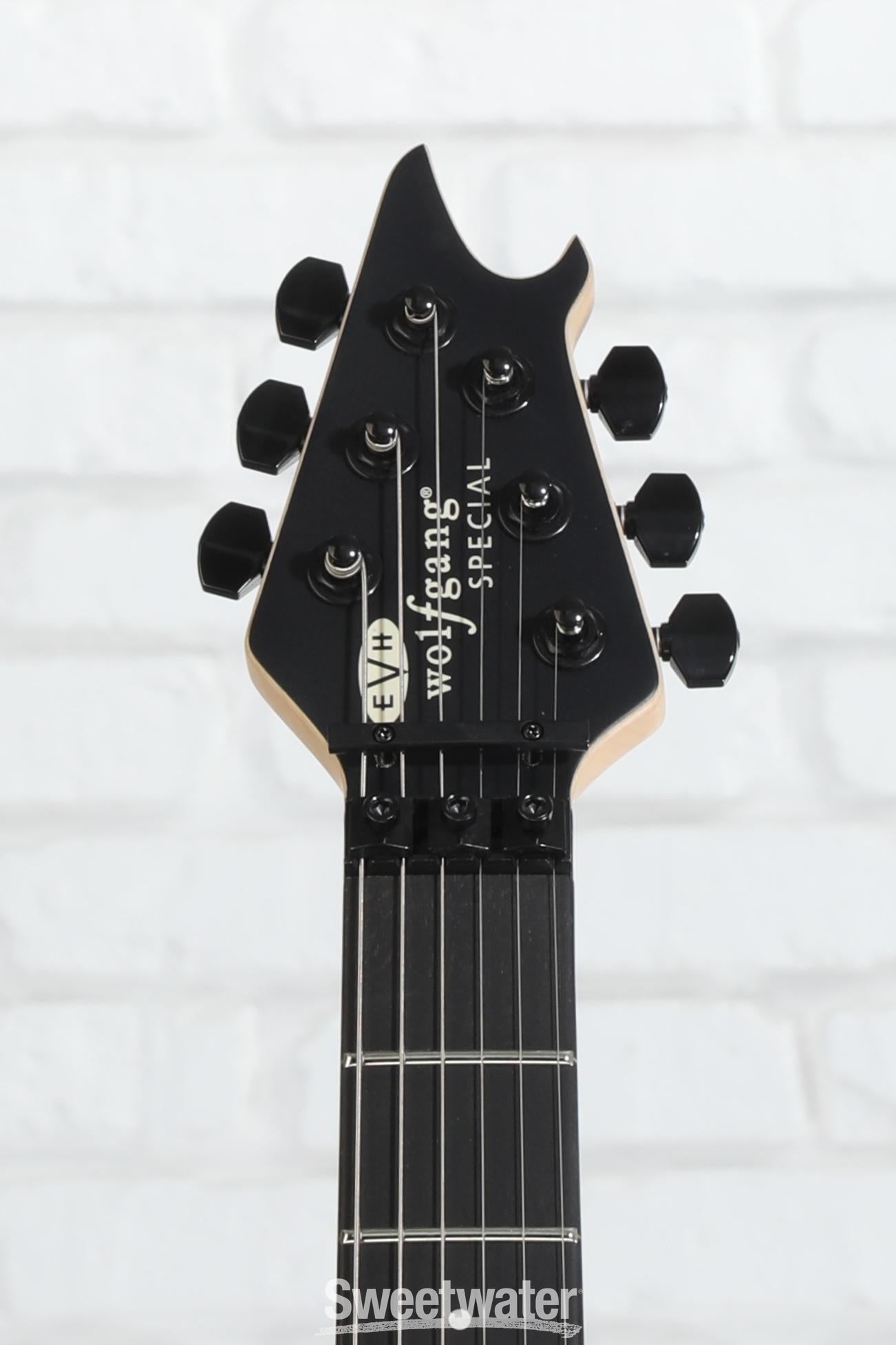 EVH Wolfgang Special Electric Guitar - Stealth Black | Sweetwater