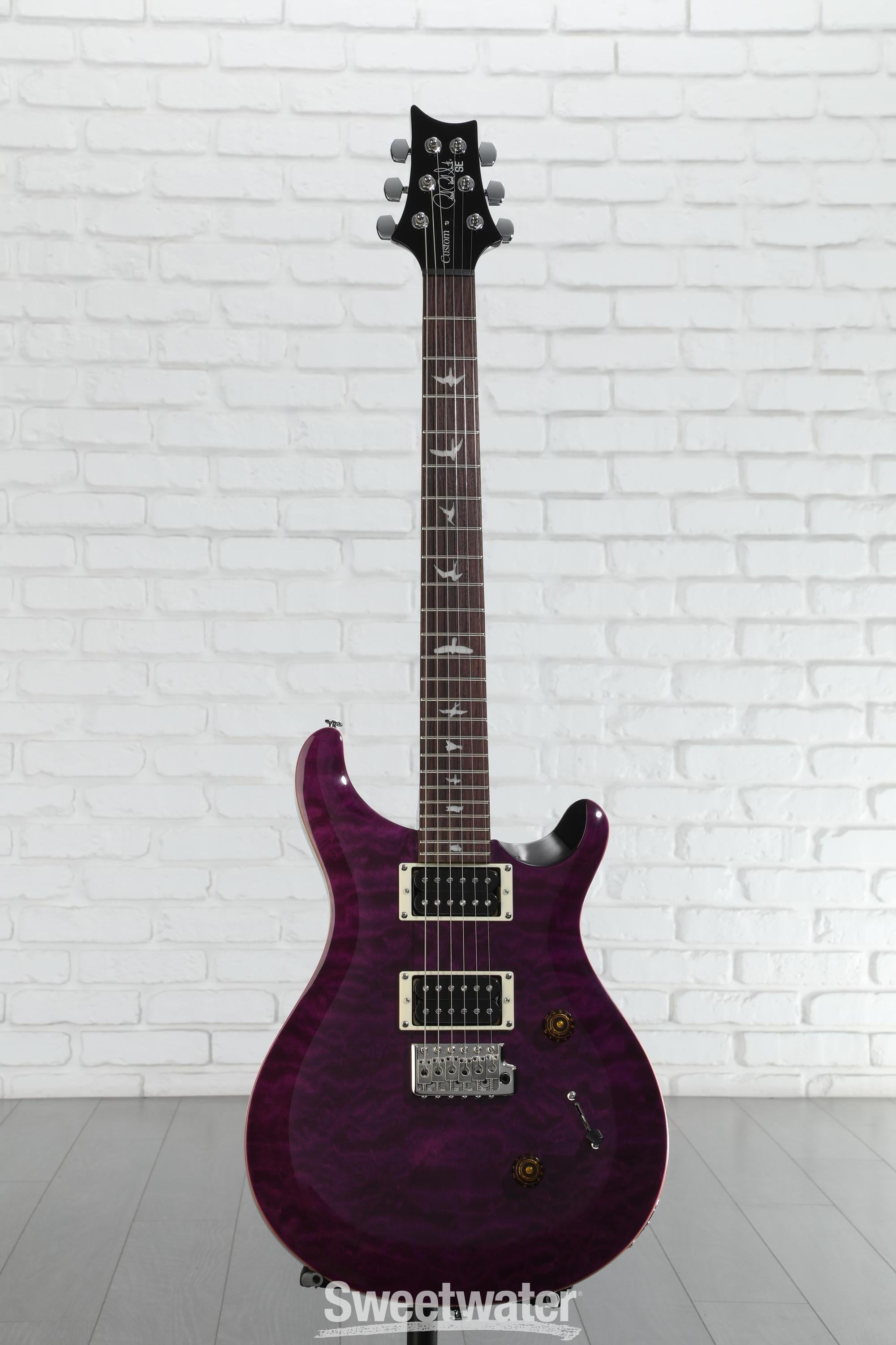 ギター Paul Reed Smith SE Custom 24 Amethyst PRS SE Custom 24 Electric Guitar | Music & Arts