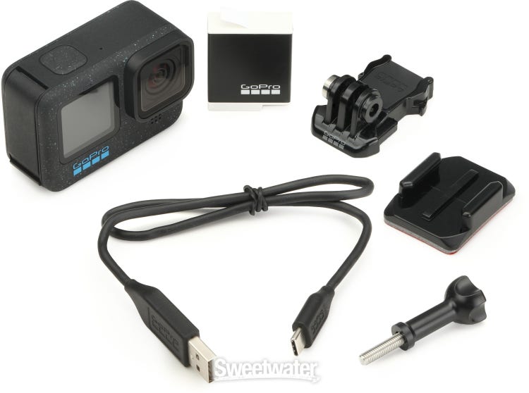 GoPro HERO12 Black 5.3K Action Camera Bundle with 128GB Card and 50  Accessories