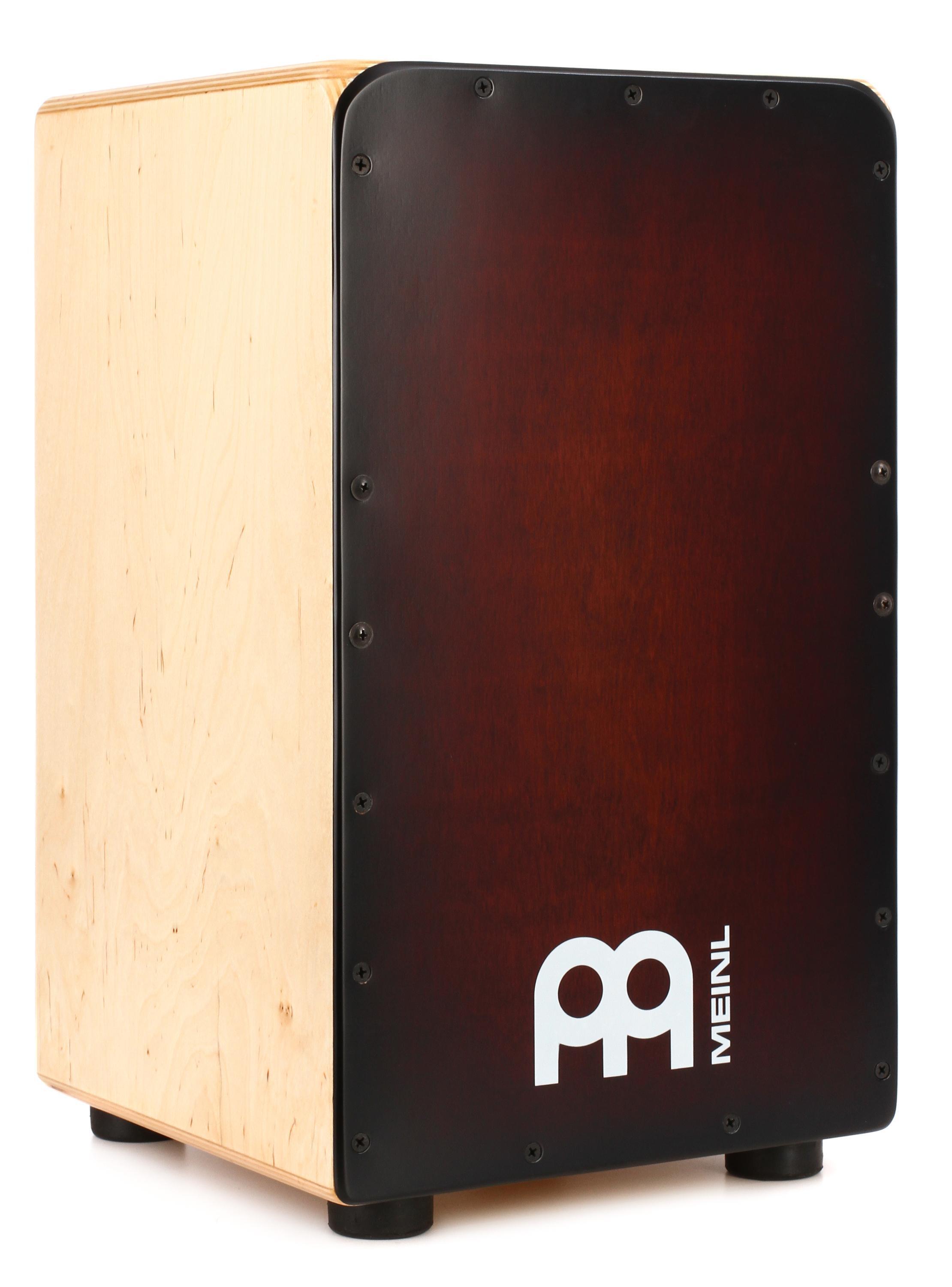 Meinl Percussion Woodcraft Series Cajon Espresso Burst Frontplate