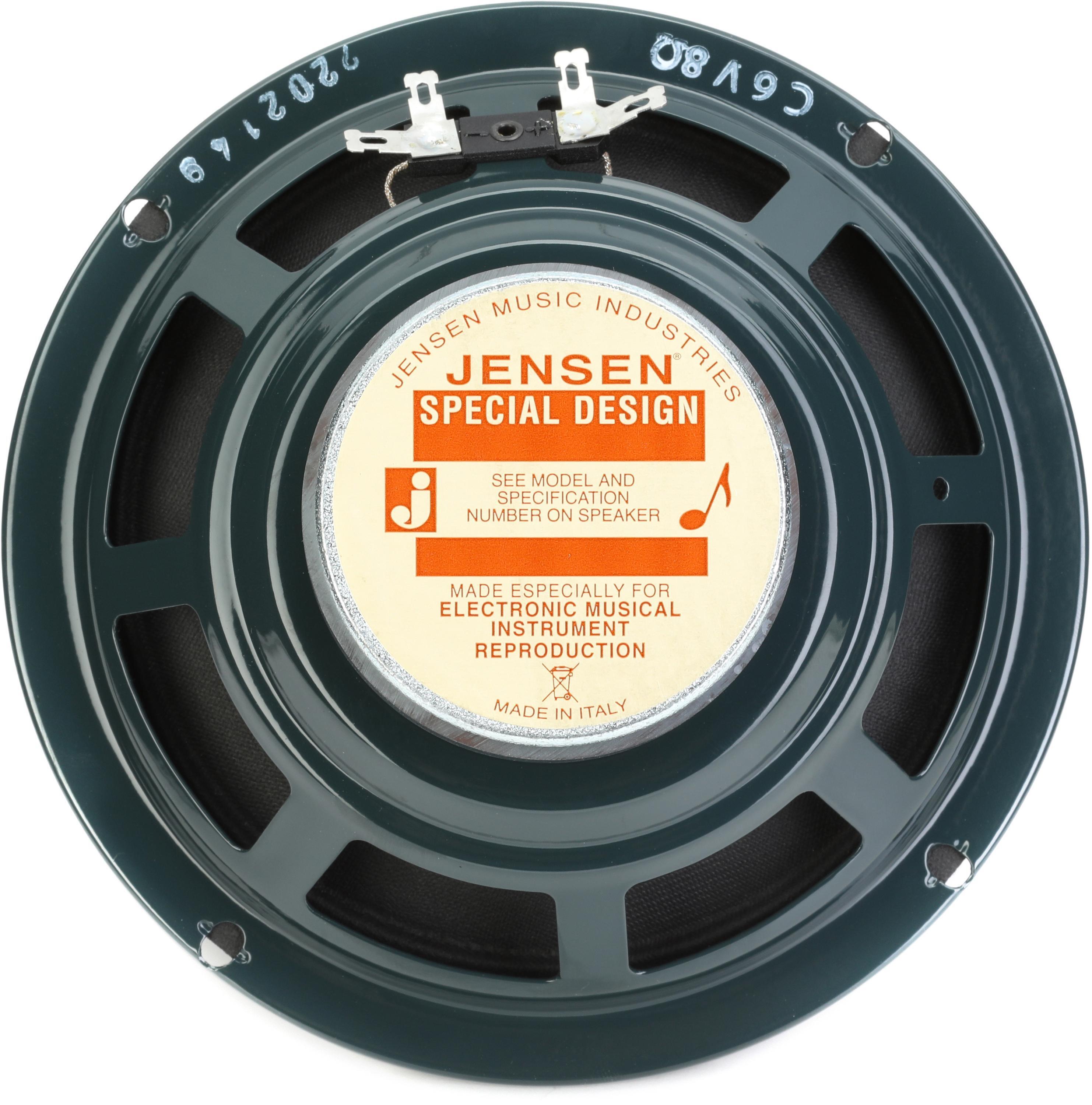 Jensen C6V 6-inch 20-watt Vintage Ceramic Guitar Amp Speaker - 8