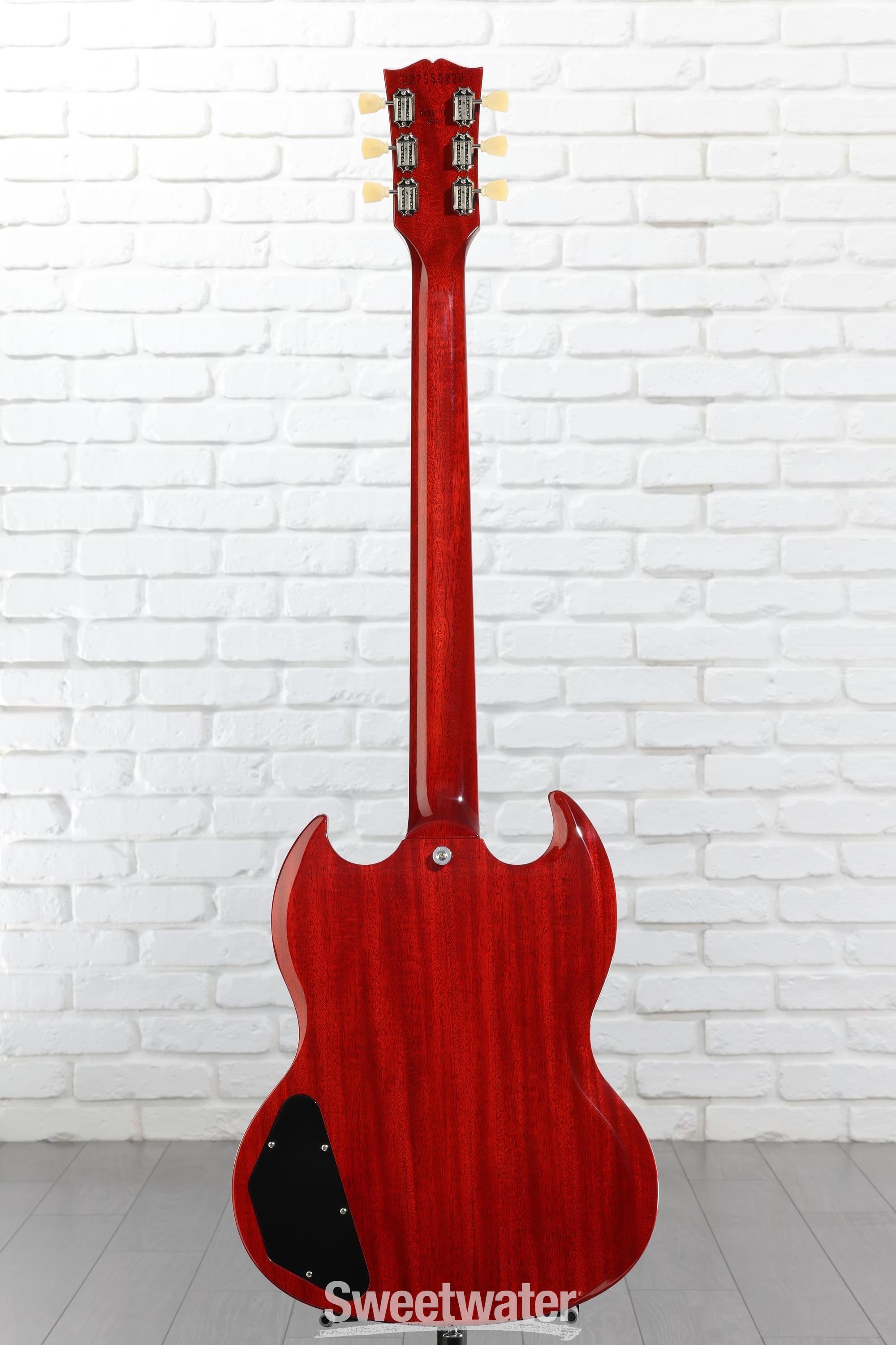 Gibson SG Standard '61 Electric Guitar - Vintage Cherry | Sweetwater