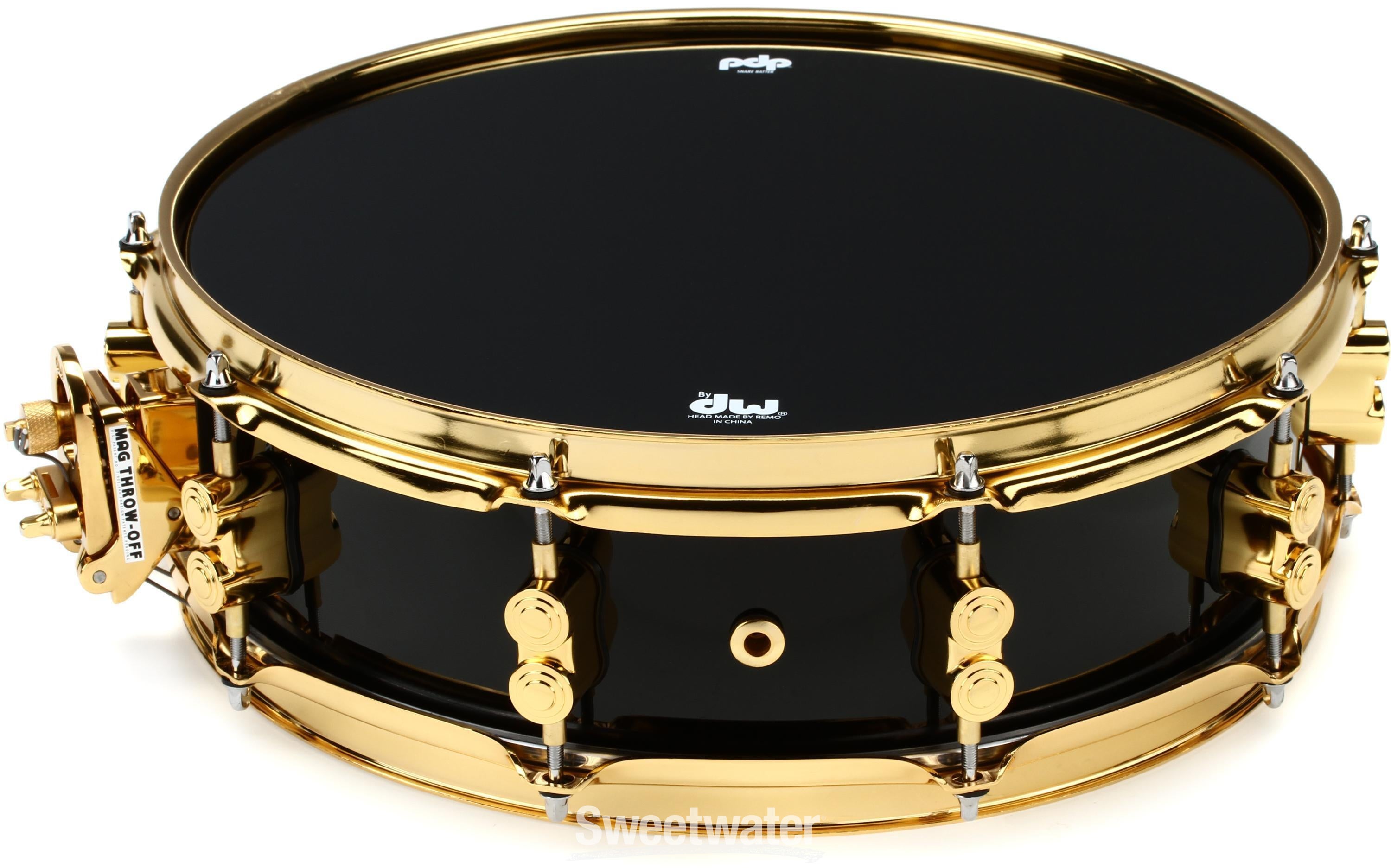 PDP Eric Hernandez Signature Snare Drum - 4 x 14 inch - Black with