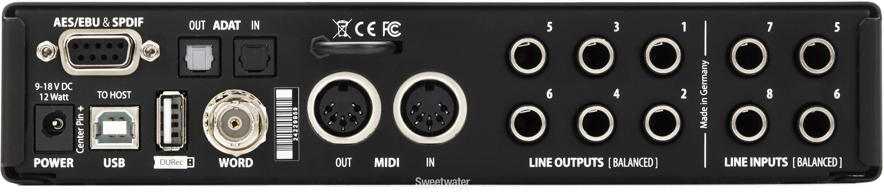 RME Fireface UCX II 40-channel USB Interface Reviews